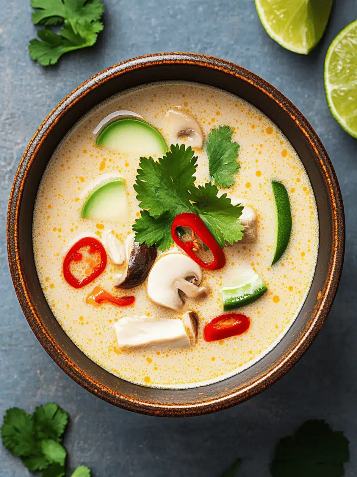 Authentic Tom Kha Gai Soup