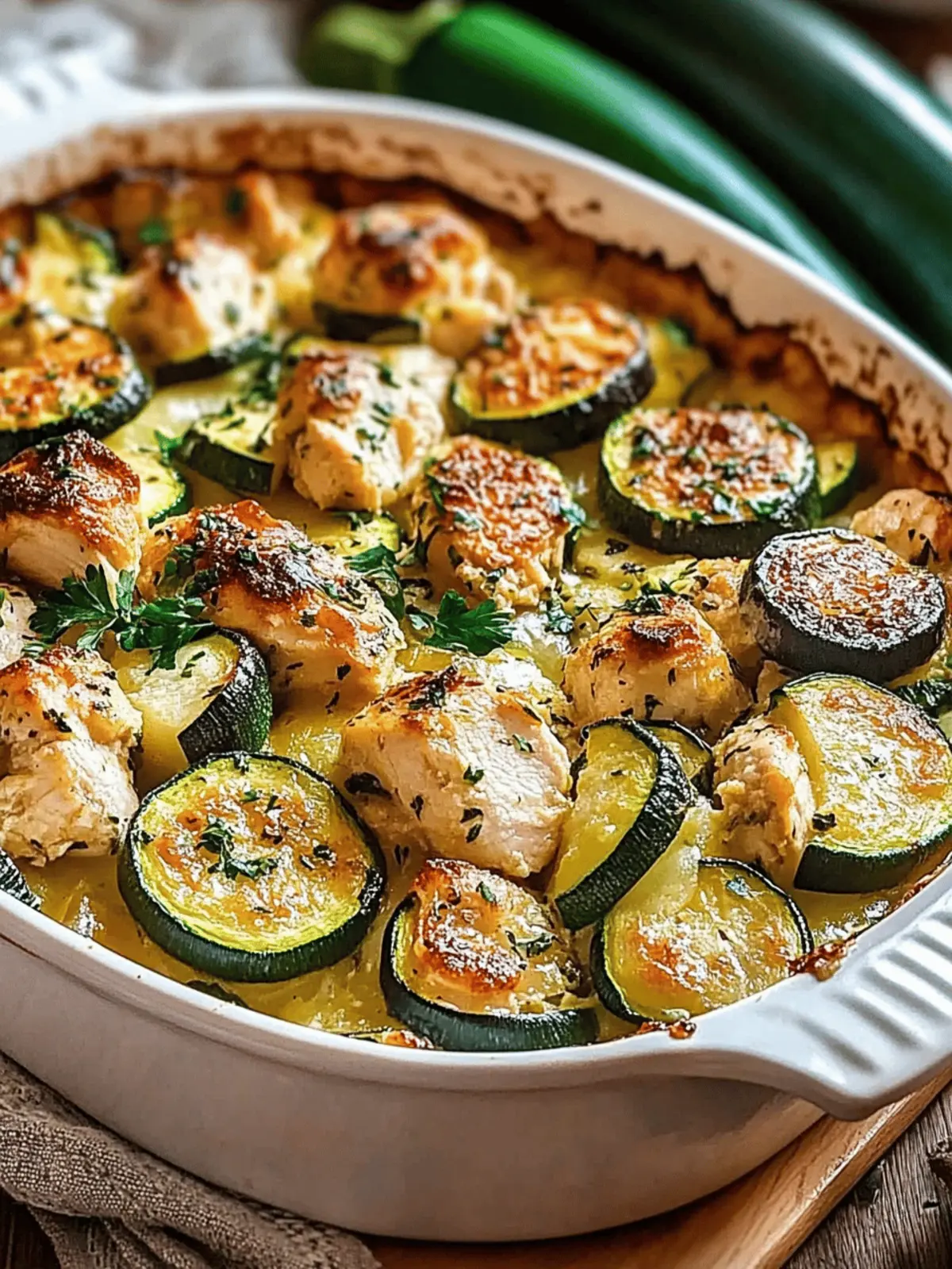 Chicken Zucchini Bake