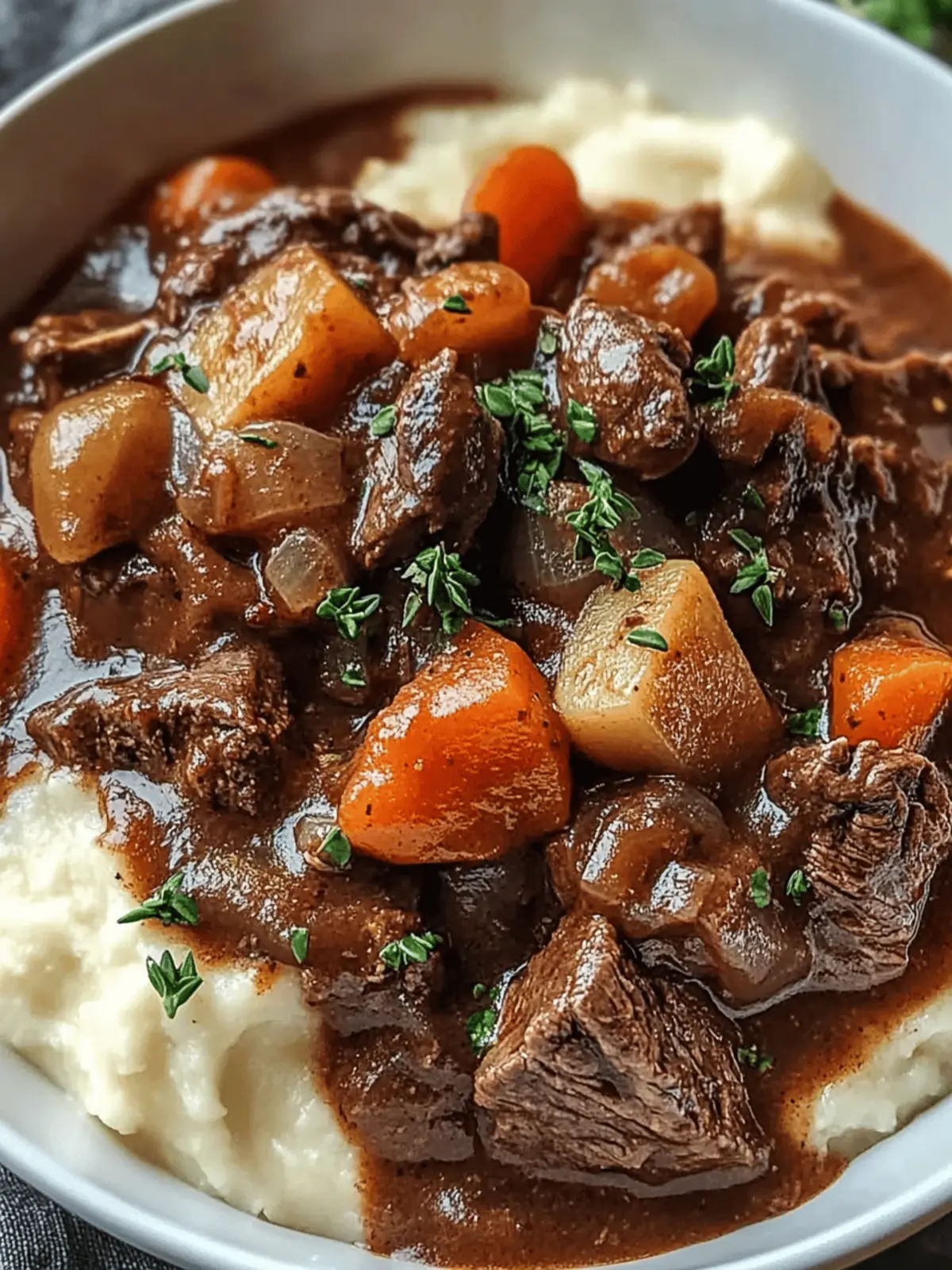 Crockpot Beef Bourguignon