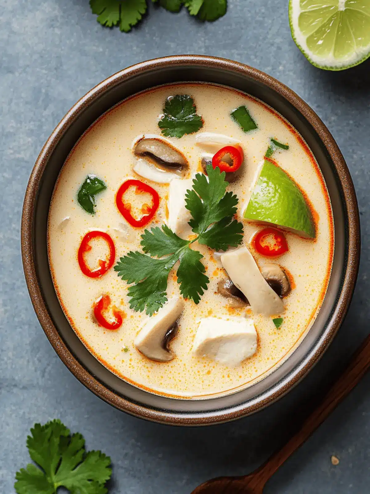 Authentic Tom Kha Gai Soup
