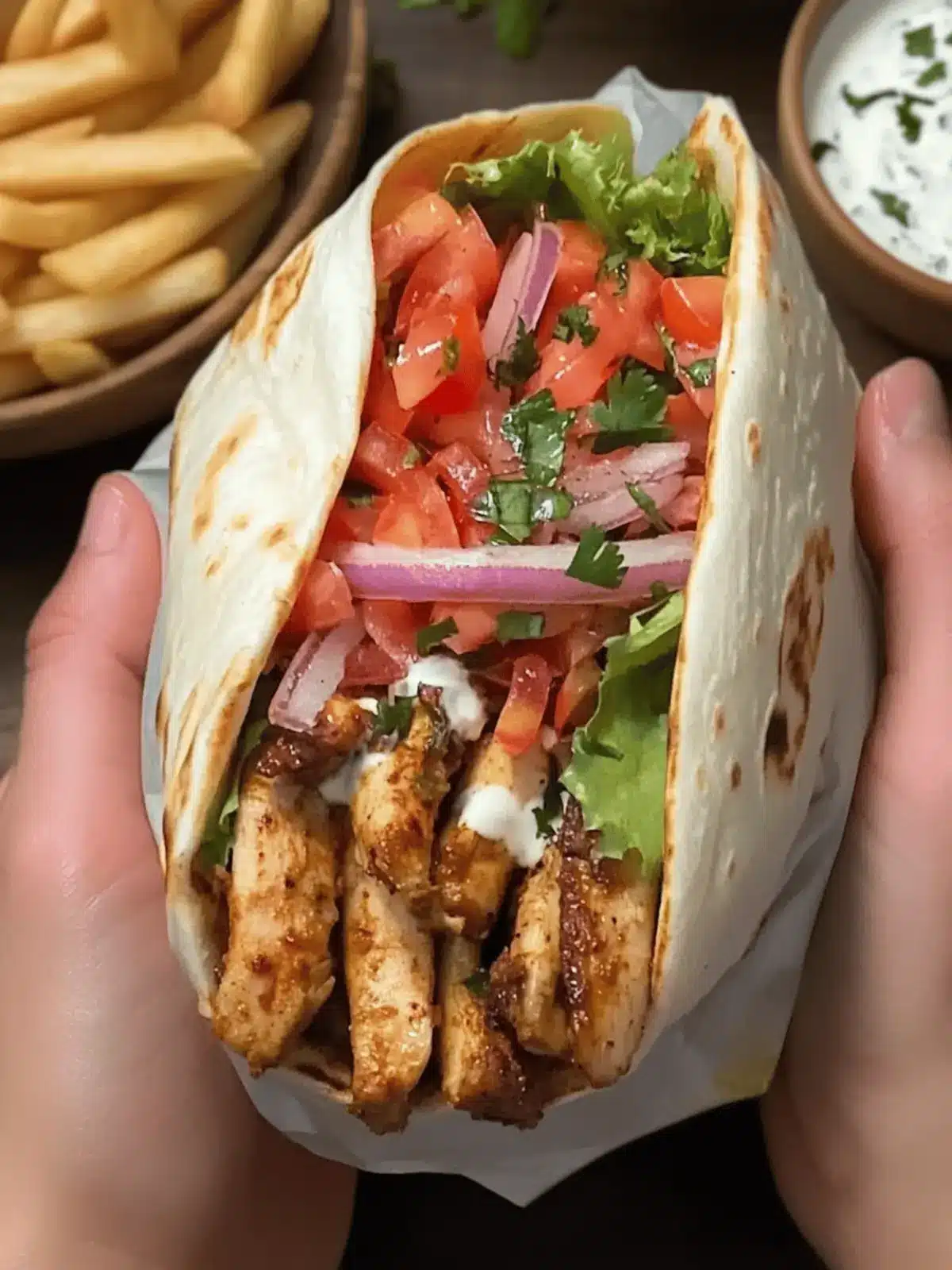 Chicken Shawarma Wrap