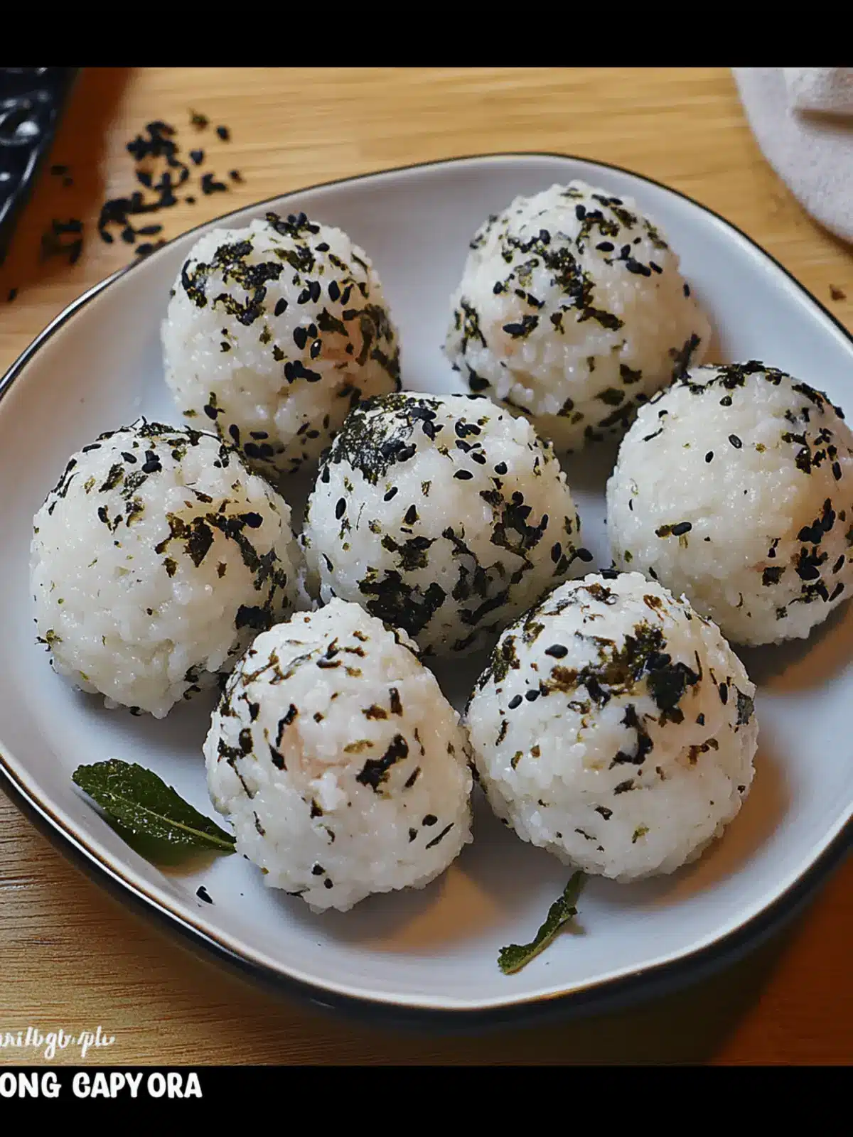Tuna and Rice Balls