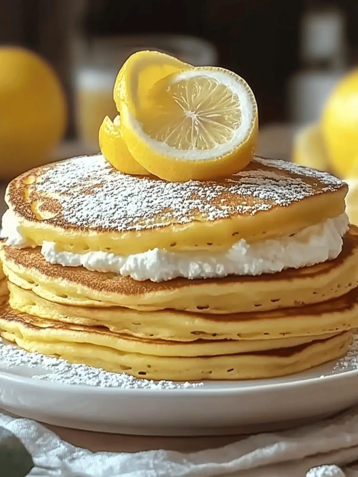 Lemon Ricotta Pancakes