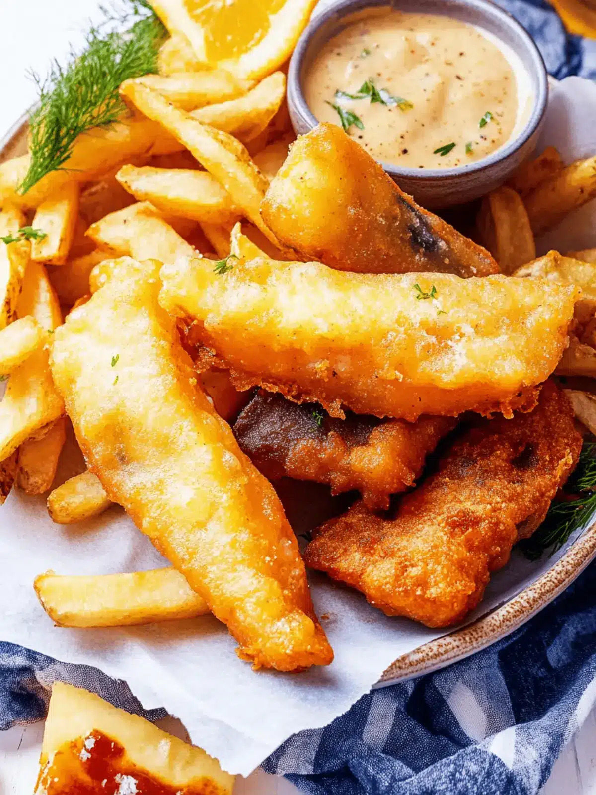 Crispiest Beer Battered Vegan Fish and Chips