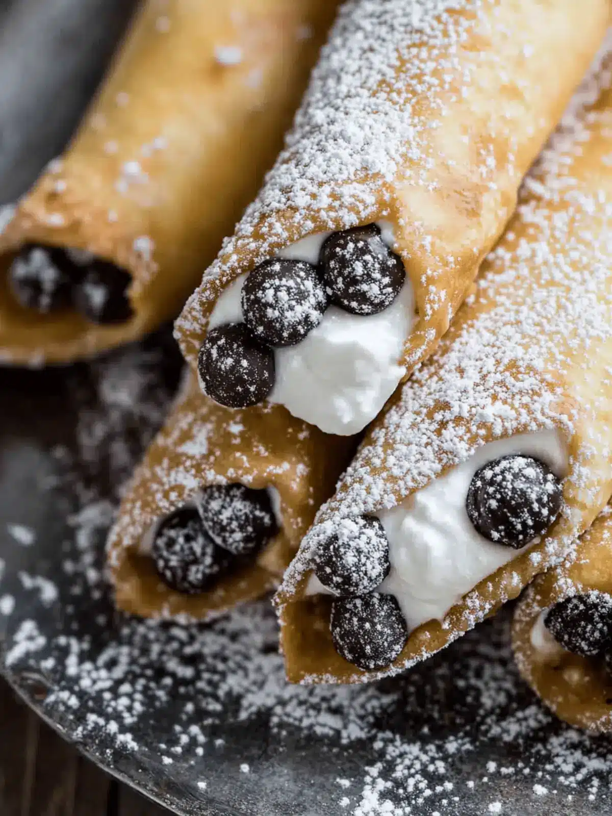 Cannoli with Mascarpone Filling