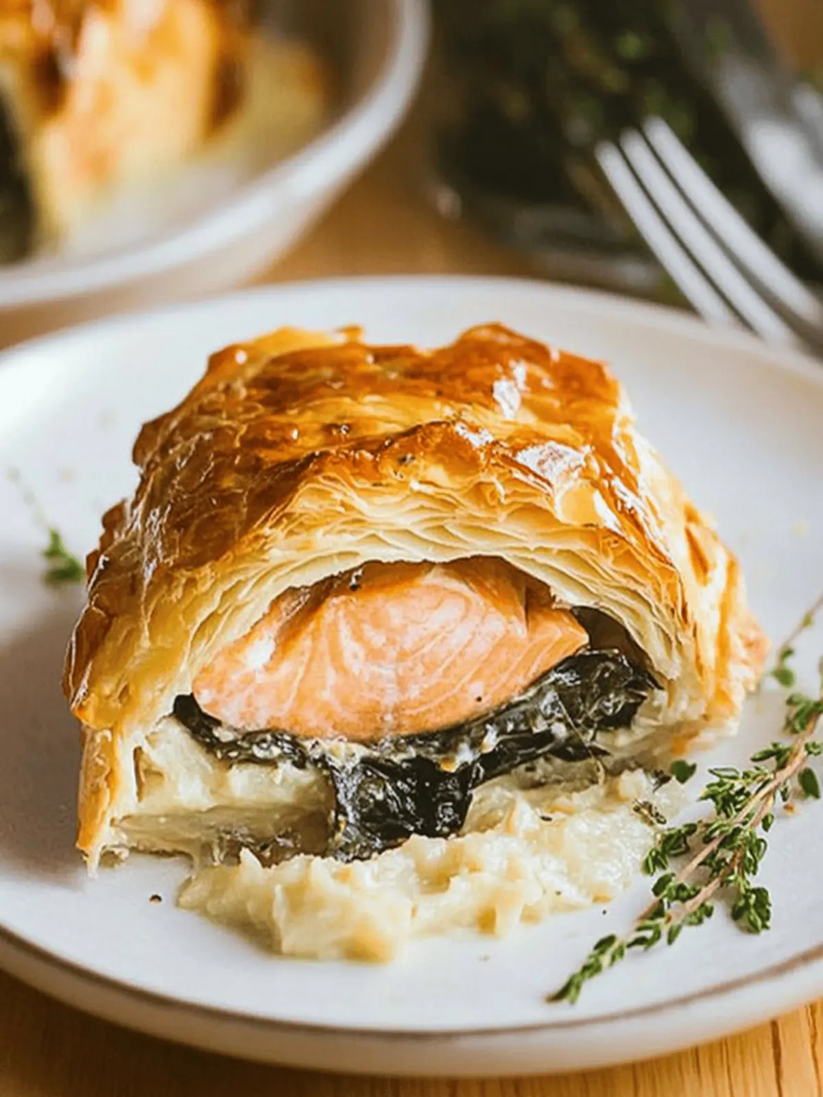 Savory Salmon Coulibiac: A Flaky Delight for Any Occasion Salmon Coulibiac