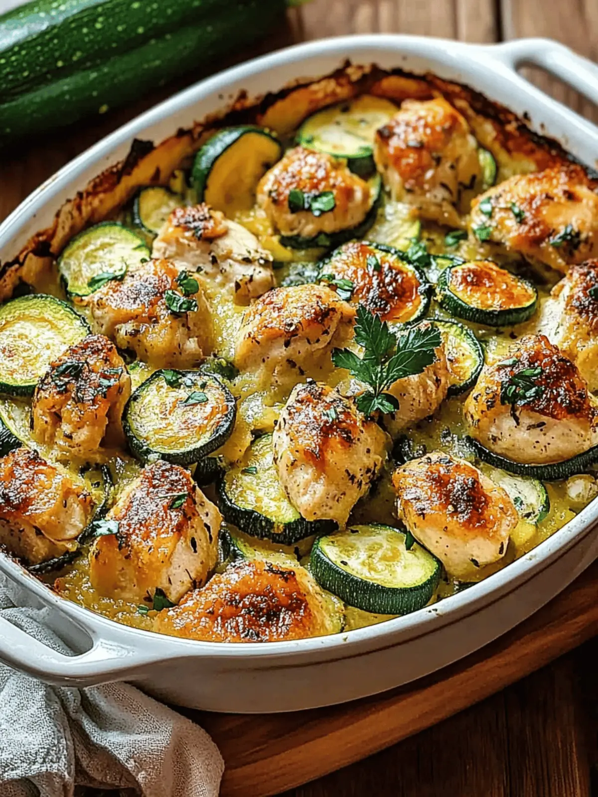 Chicken Zucchini Bake