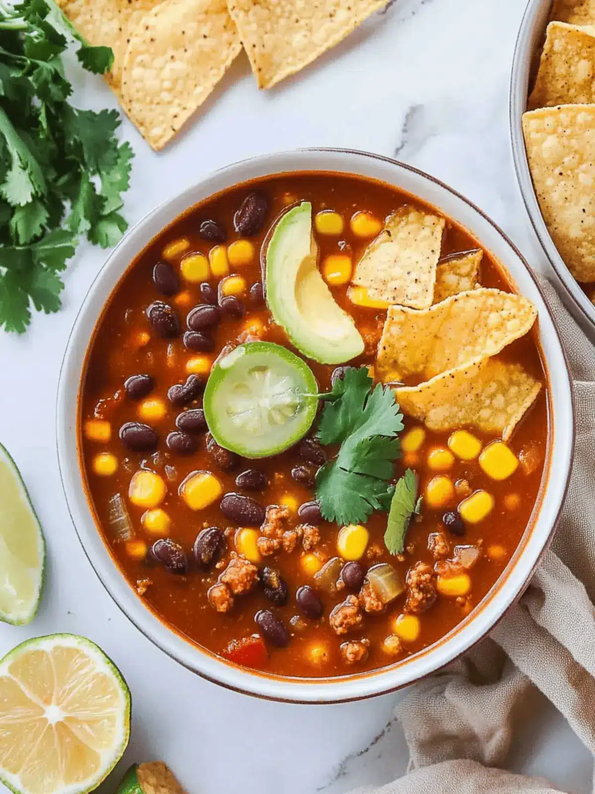 Vegan Taco Soup