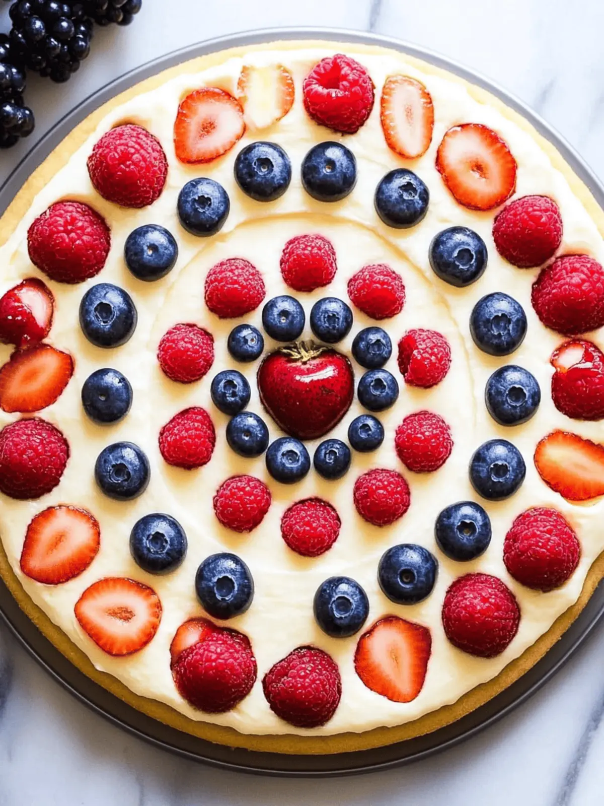 Fruit Pizza with Cream Cheese
