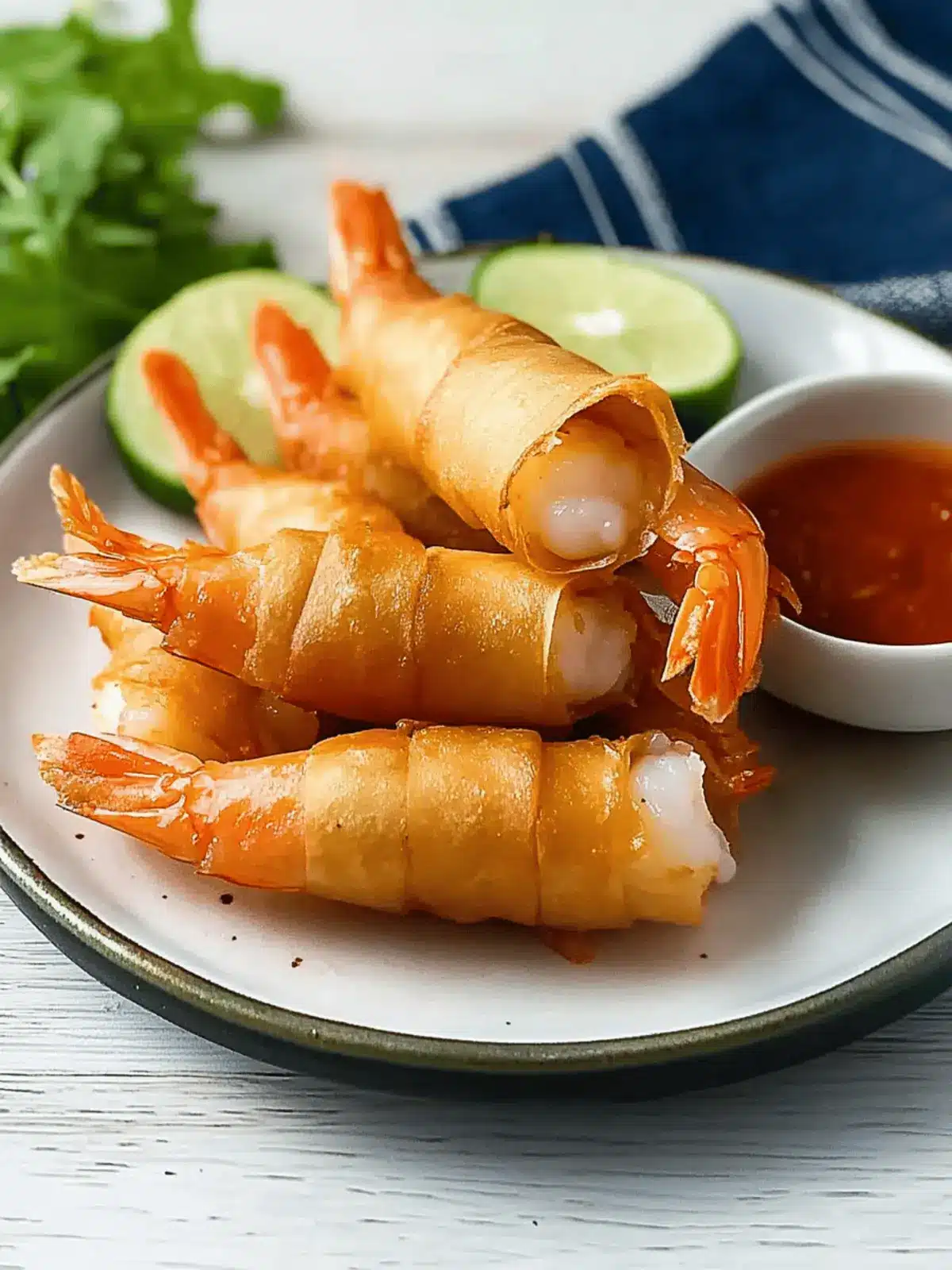 Shrimp in a Blanket
