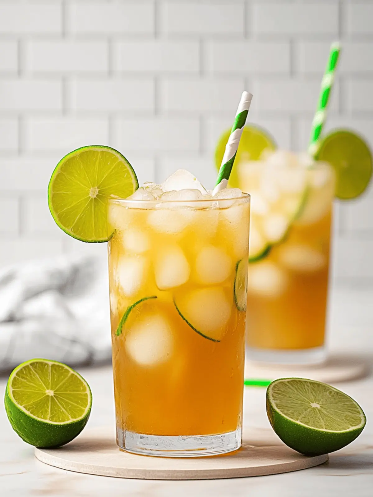 Lime Iced Tea
