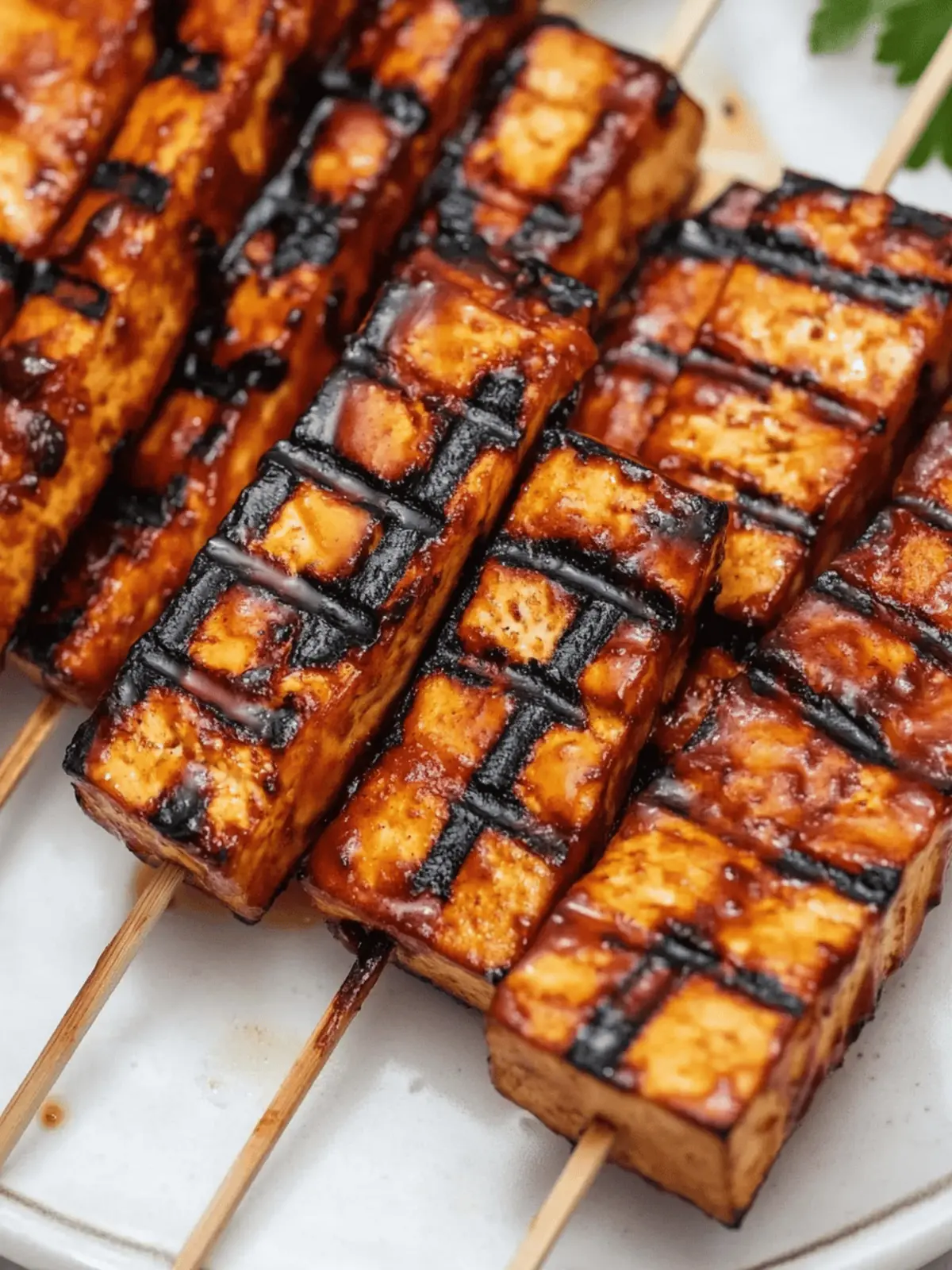 Savor Grilled BBQ Tofu: The Ultimate Flavorful Delight Grilled BBQ Tofu