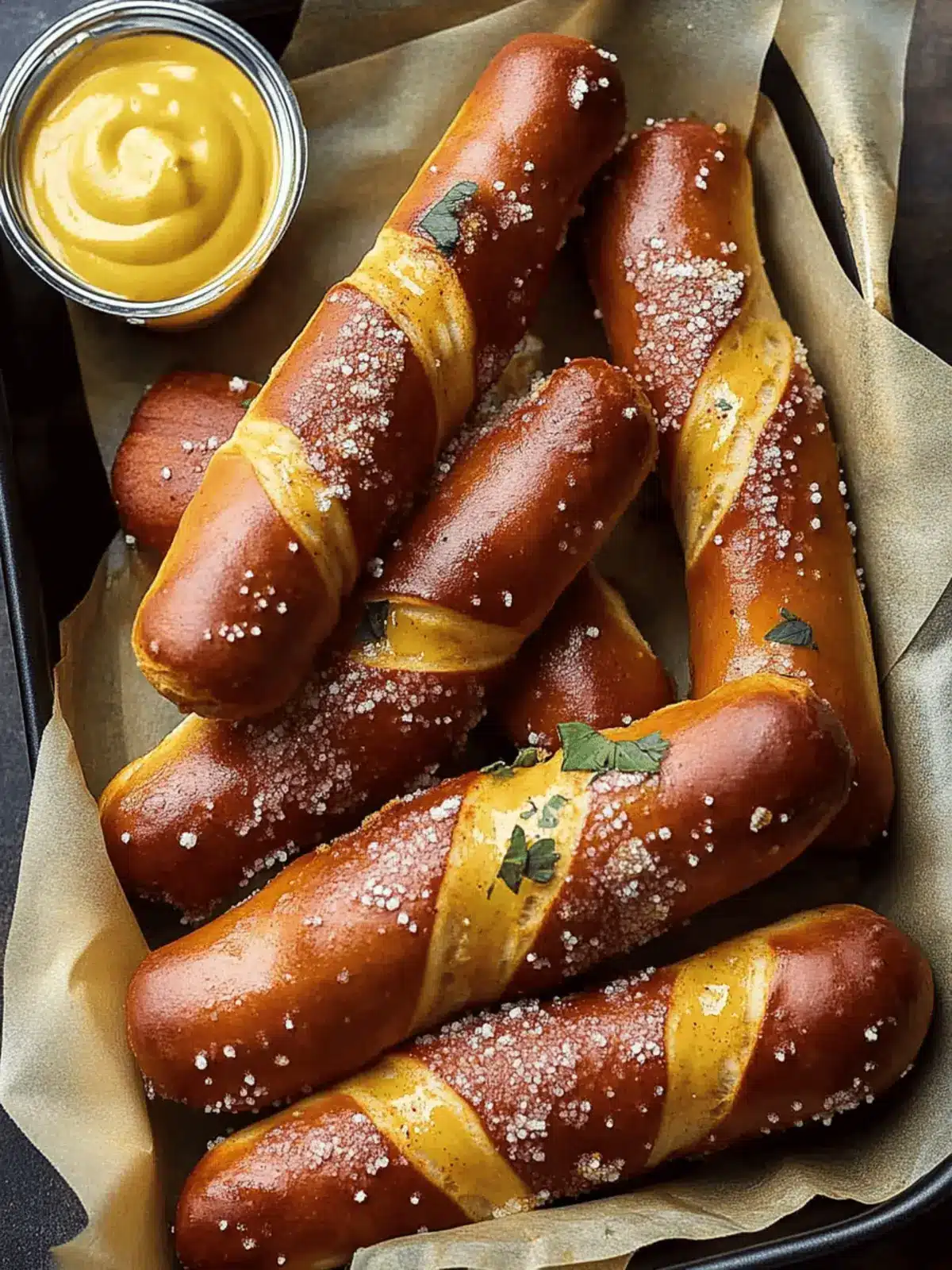 Savory Pretzel Dogs: Homemade Joy in Every Bite Pretzel Dogs