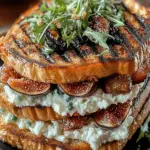 Grilled Fig Jam Sandwich: A Cheesy Delight You’ll Crave Grilled Fig Jam Sandwich