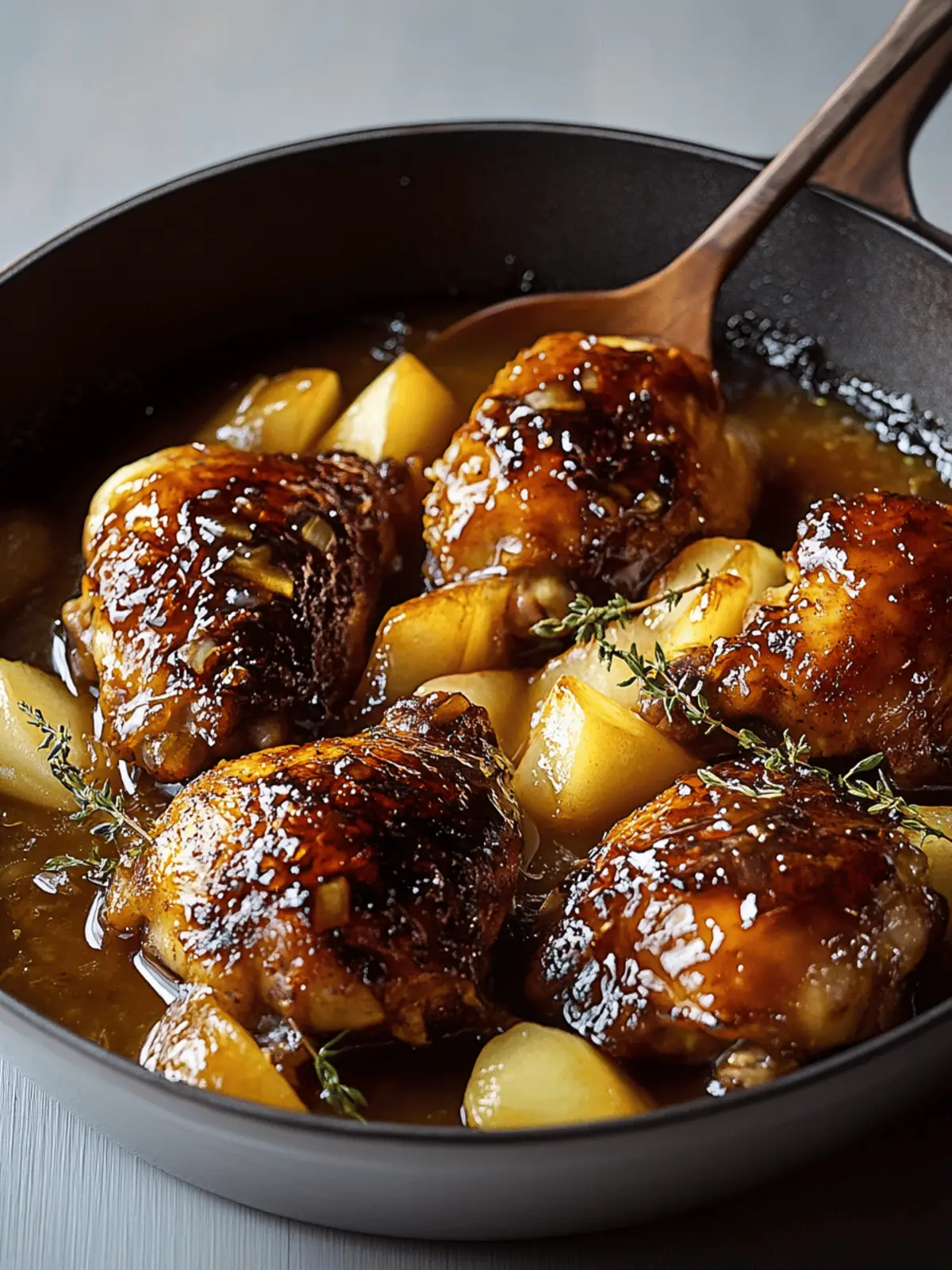 Apple Cider Glazed Chicken