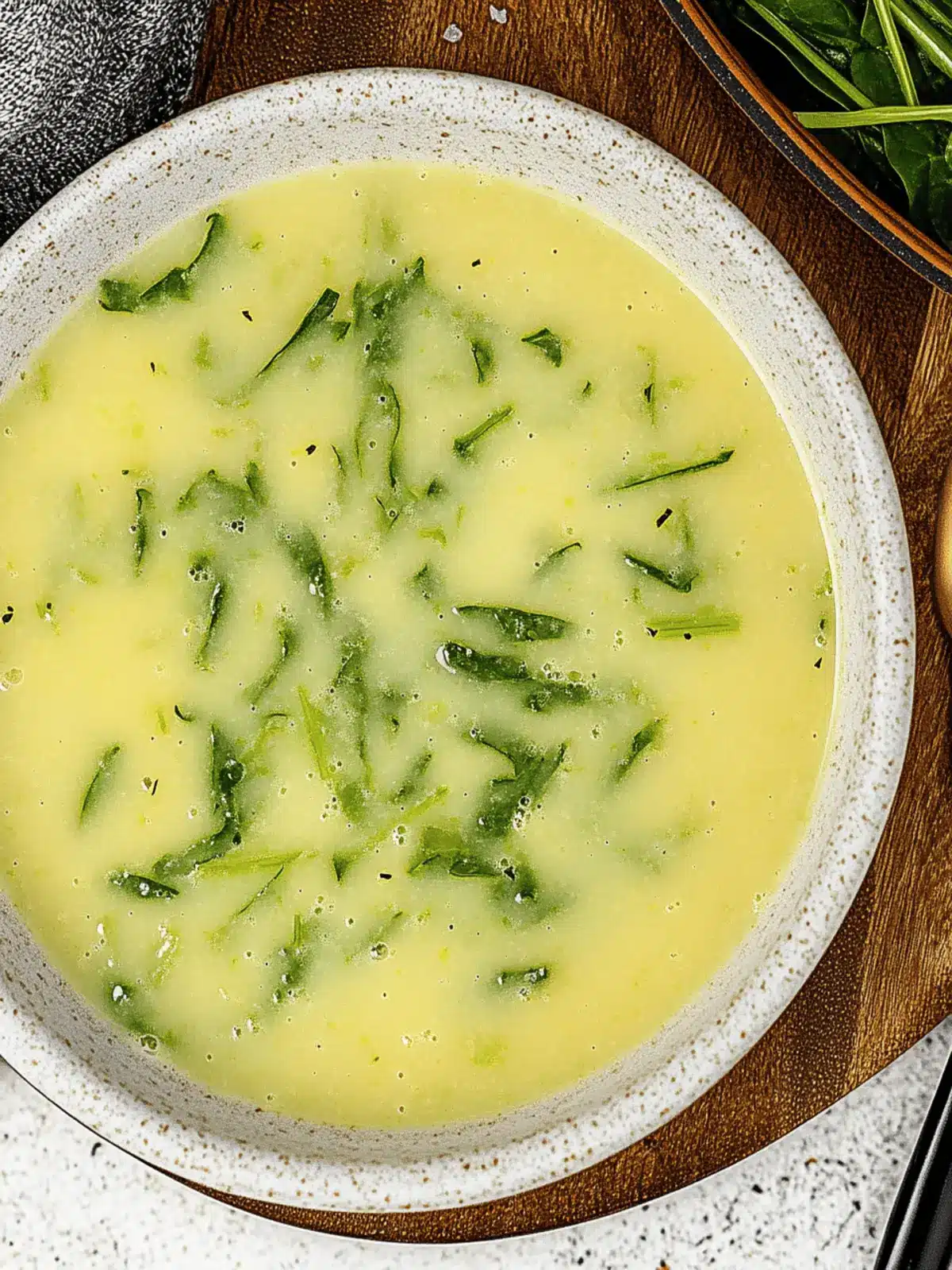 Cream of Spinach Soup
