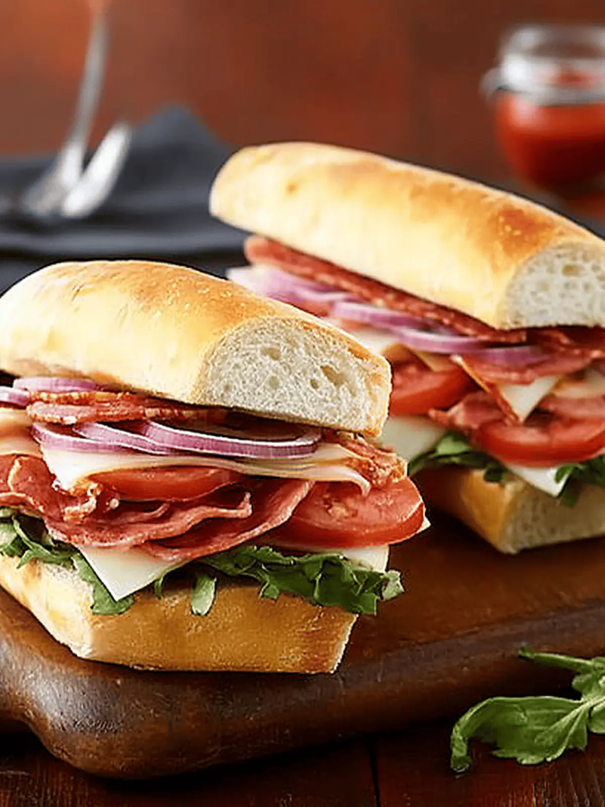 Italian Subs Sandwiches