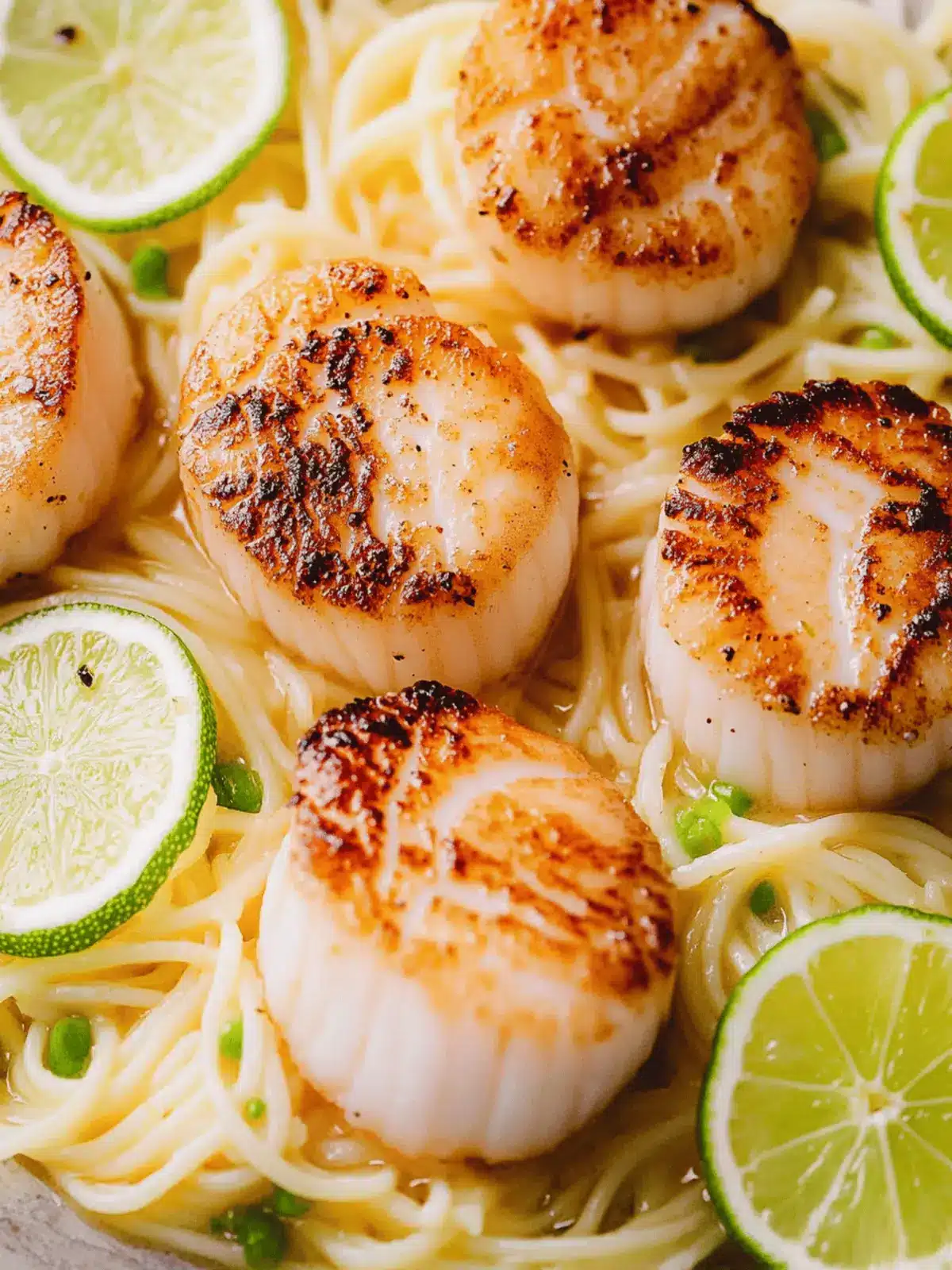Tequila Lime Scallops