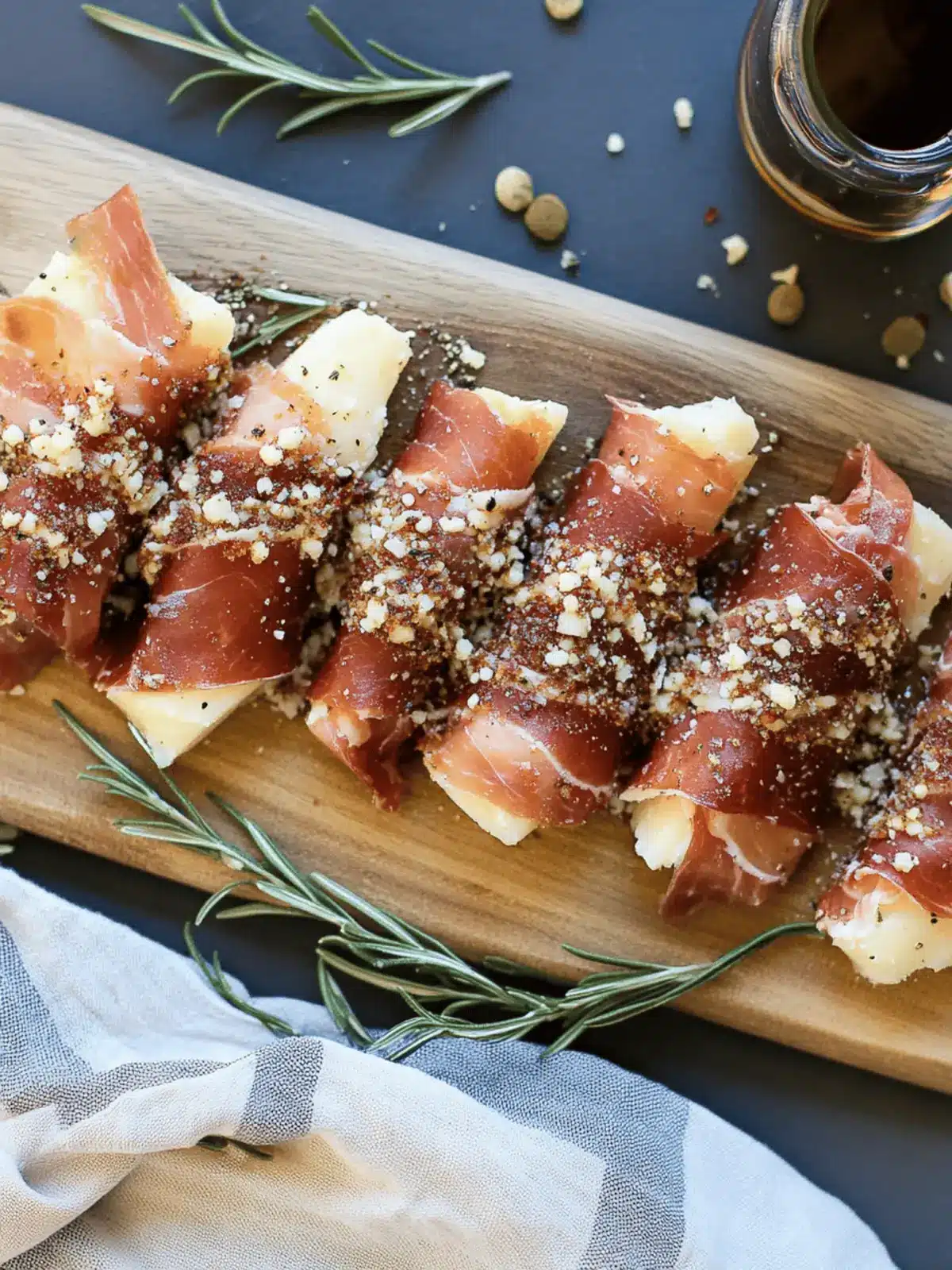 Crispy Prosciutto Wrapped Boursin Cheese Bliss in Minutes Crispy Prosciutto Wrapped Boursin Cheese