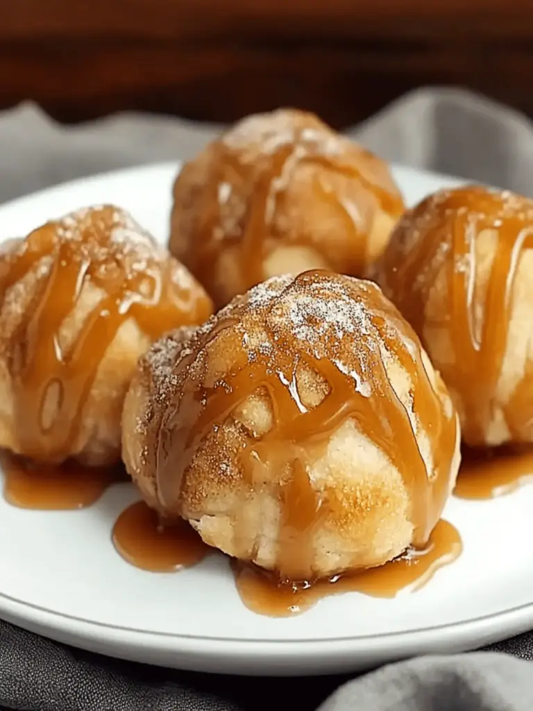 Caramel Apple Pie Bombs