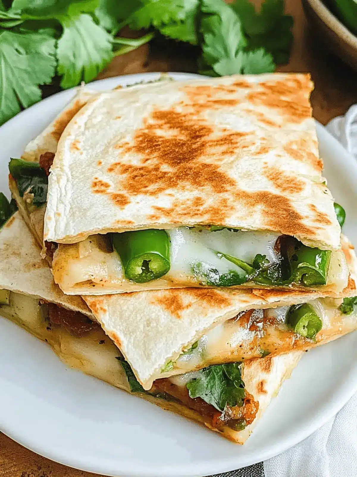Chile Relleno Quesadilla