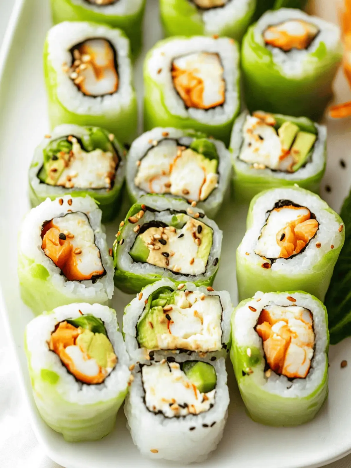 Homemade Dragon Rolls