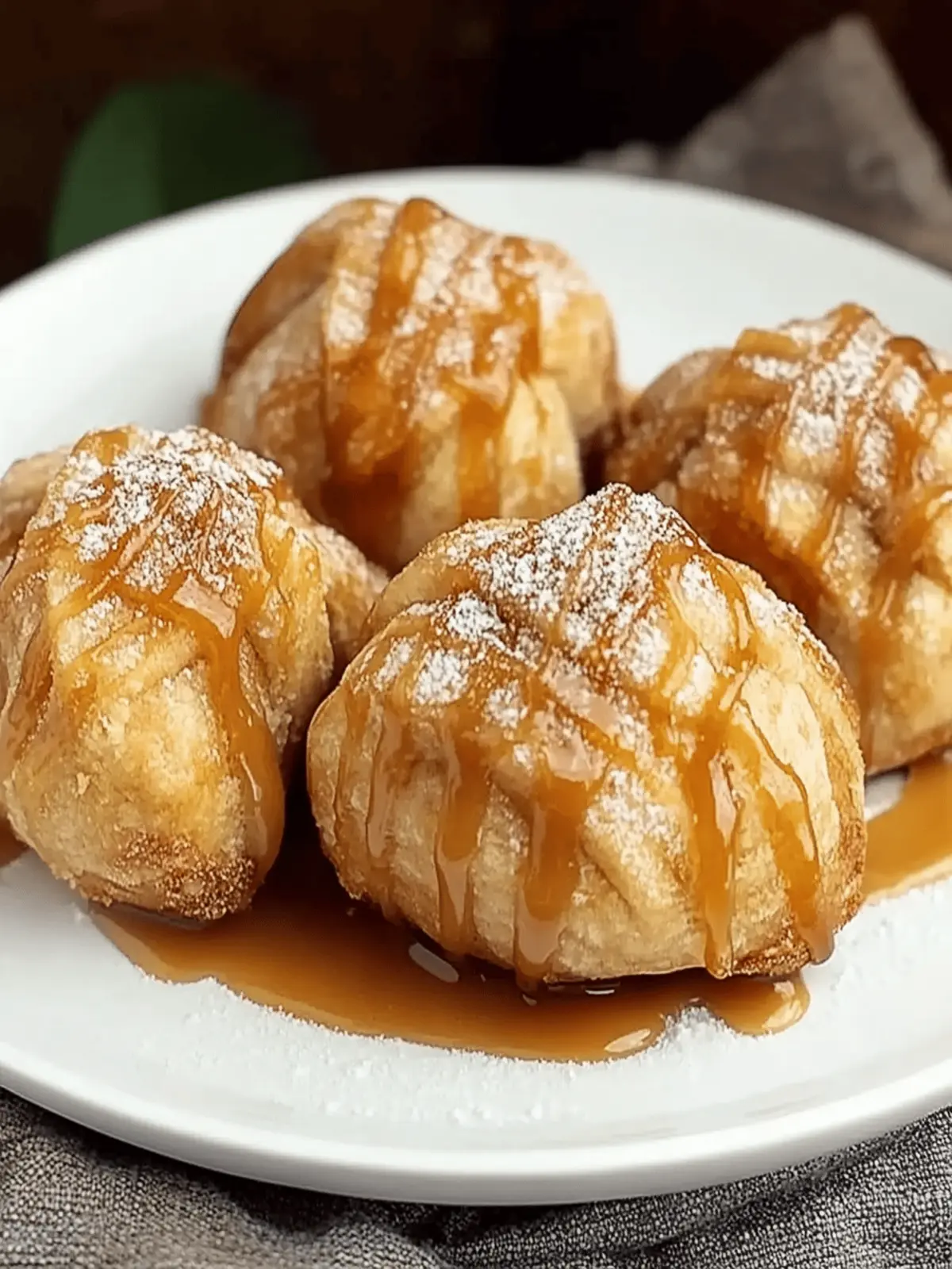 Caramel Apple Pie Bombs