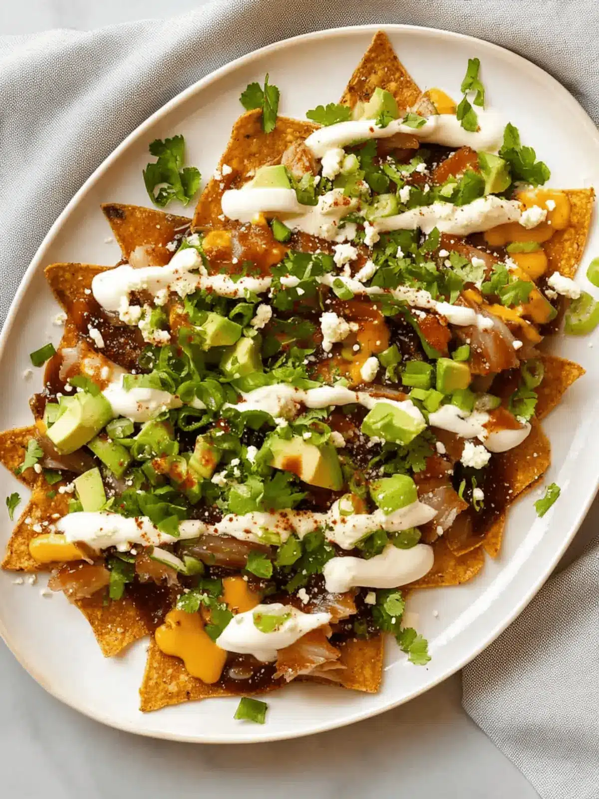 Tuna Poke Nachos
