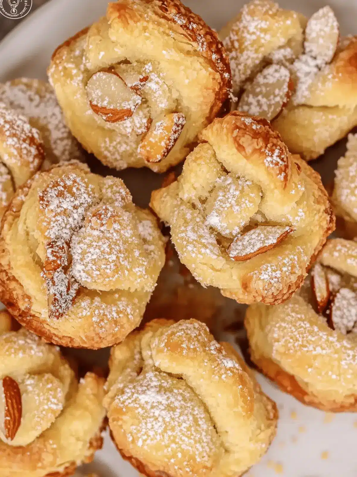 Almond Croissant Bites