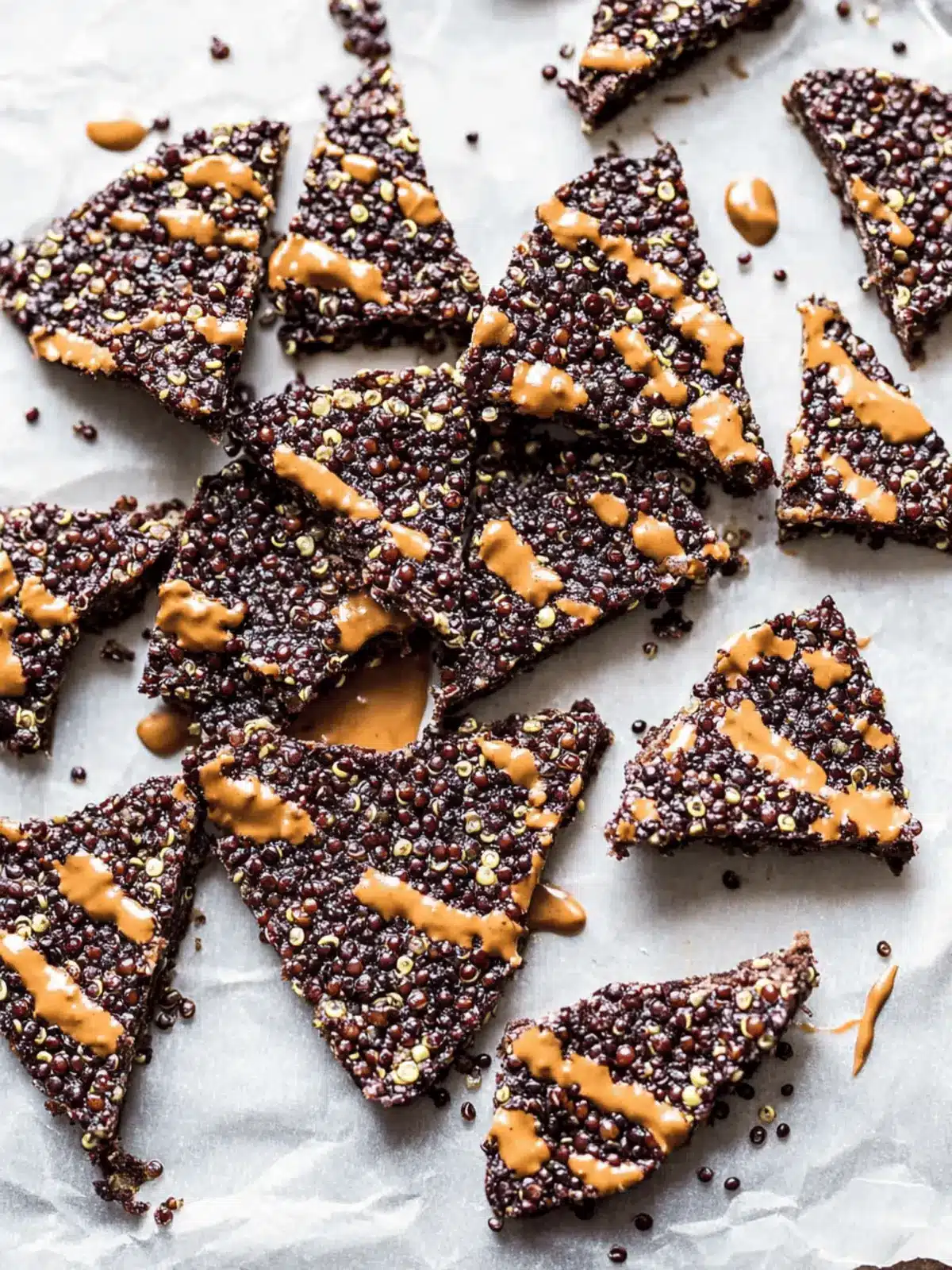 Delicious Chocolate Quinoa Crisps for Guilt-Free Snacking Chocolate Quinoa Crisps