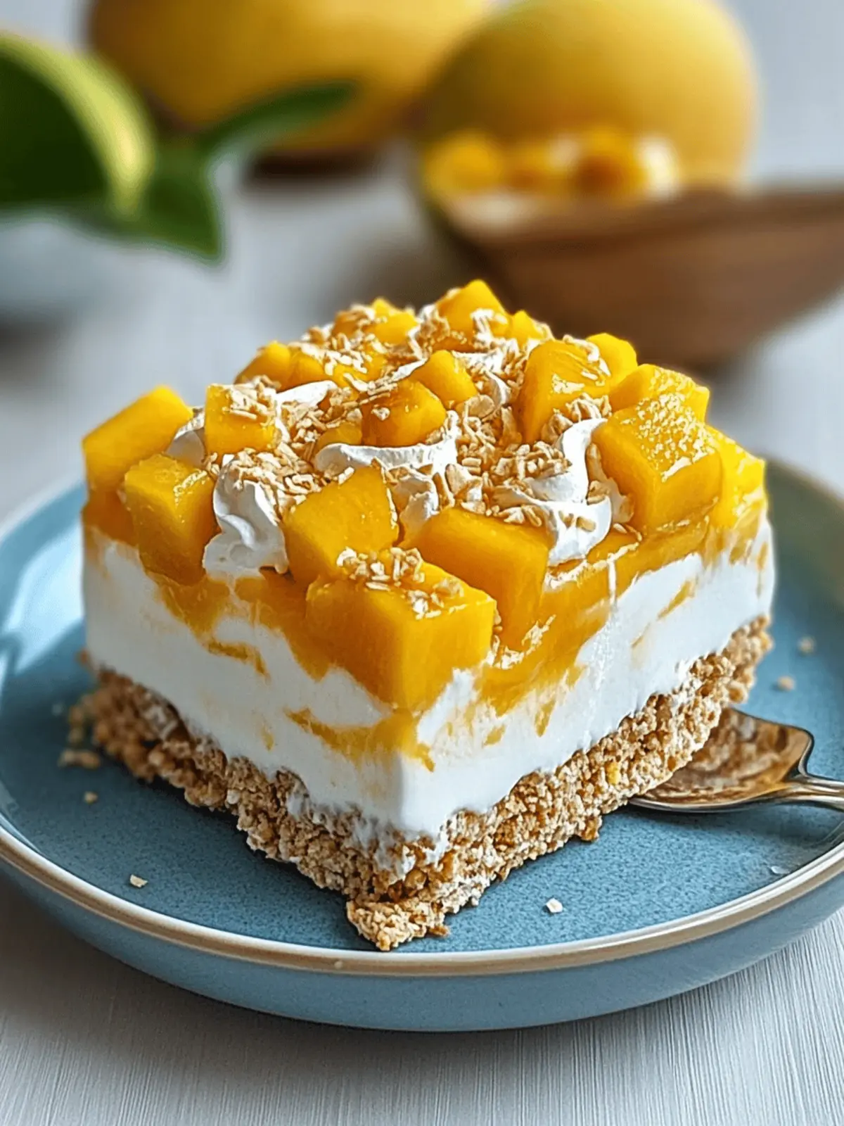 Filipino Mango Float