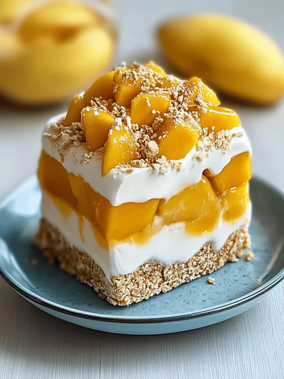 Filipino Mango Float