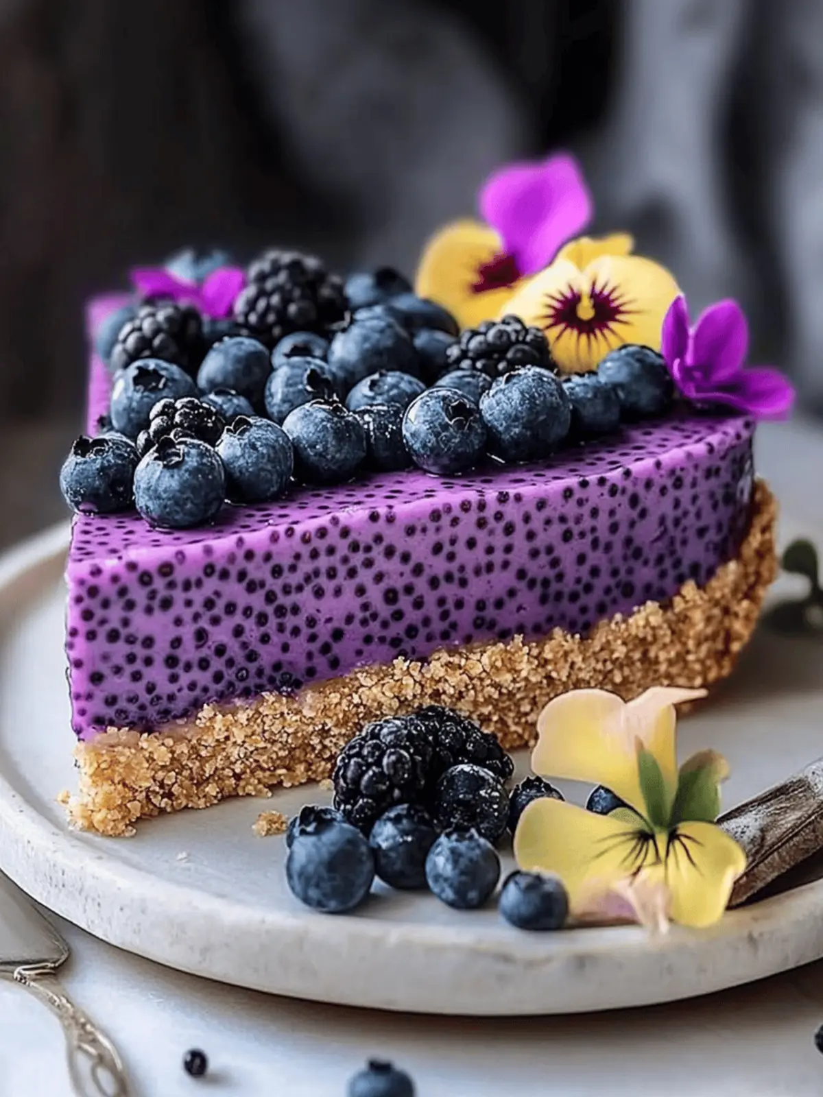 Delicious Blueberry Chia Seed Pie: Your Guilt-Free Treat Blueberry Chia Seed Pie