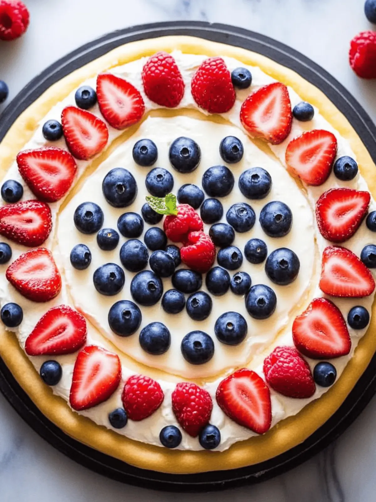 Fruit Pizza with Cream Cheese
