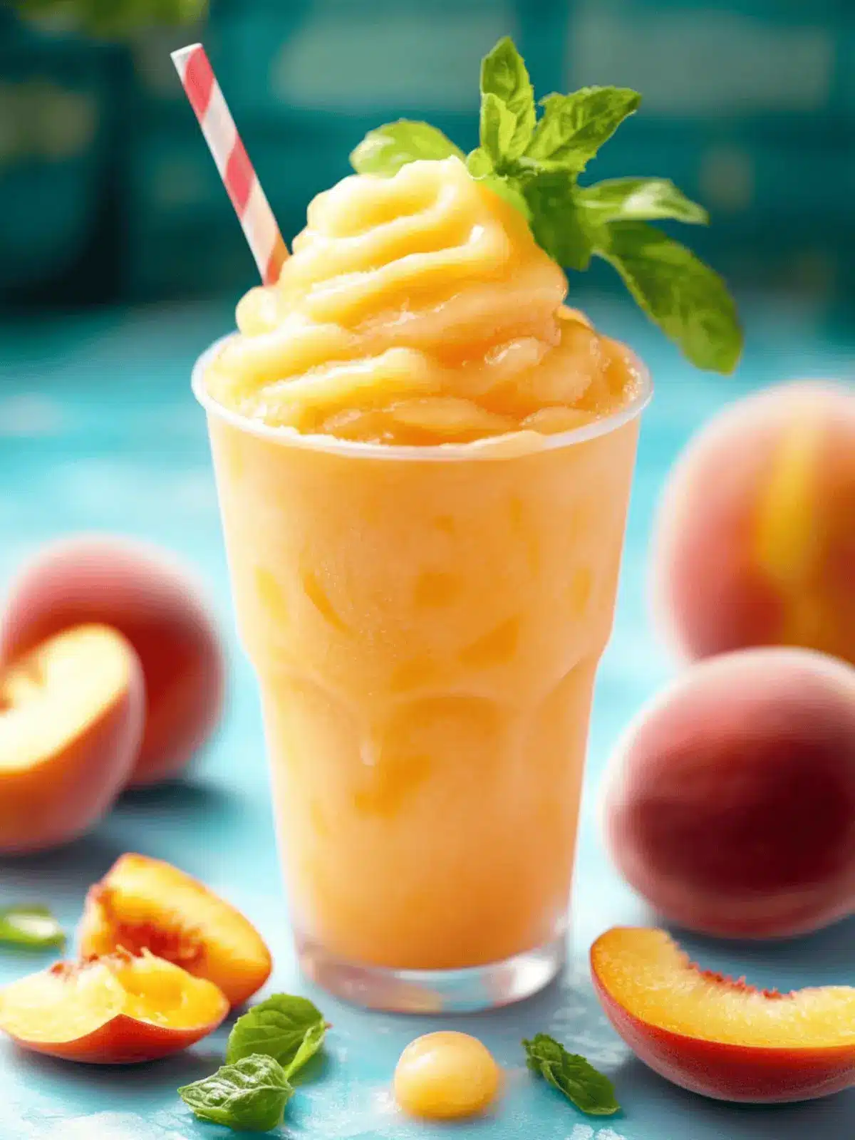 Peach Slurpee