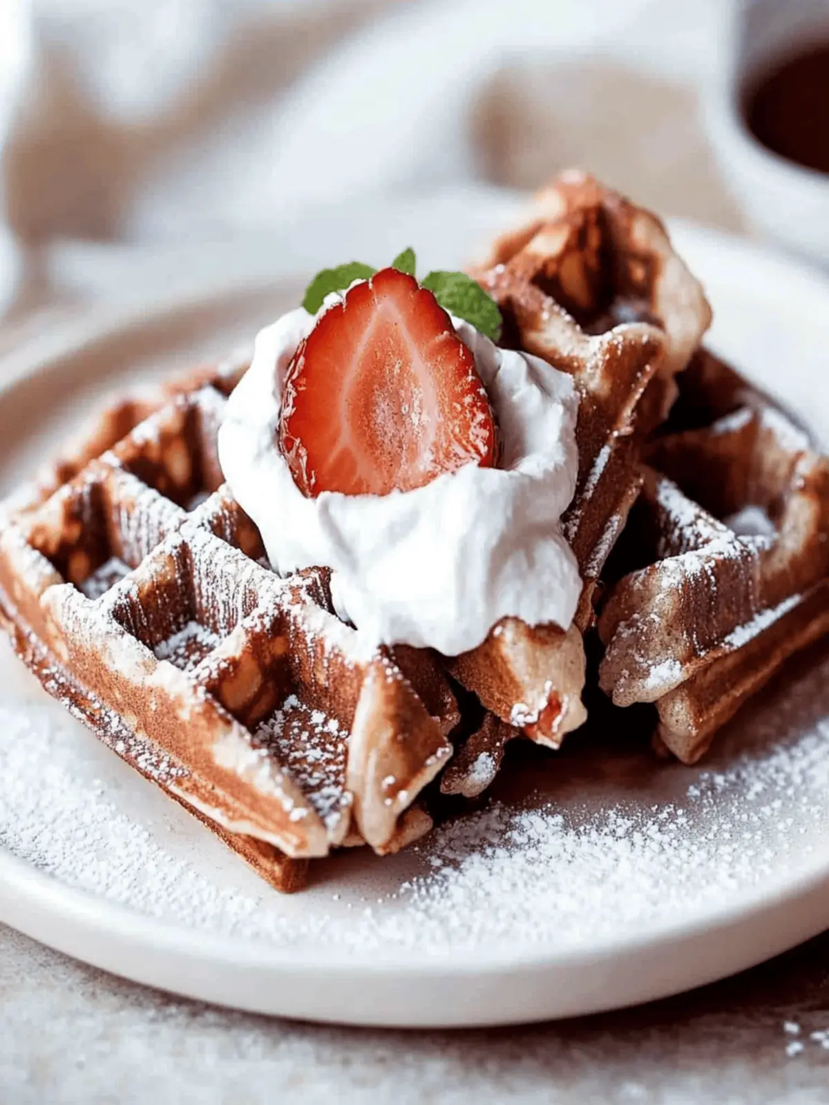 Best Nutella Waffles