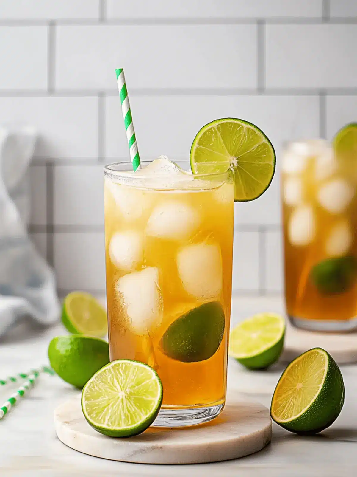 Lime Iced Tea