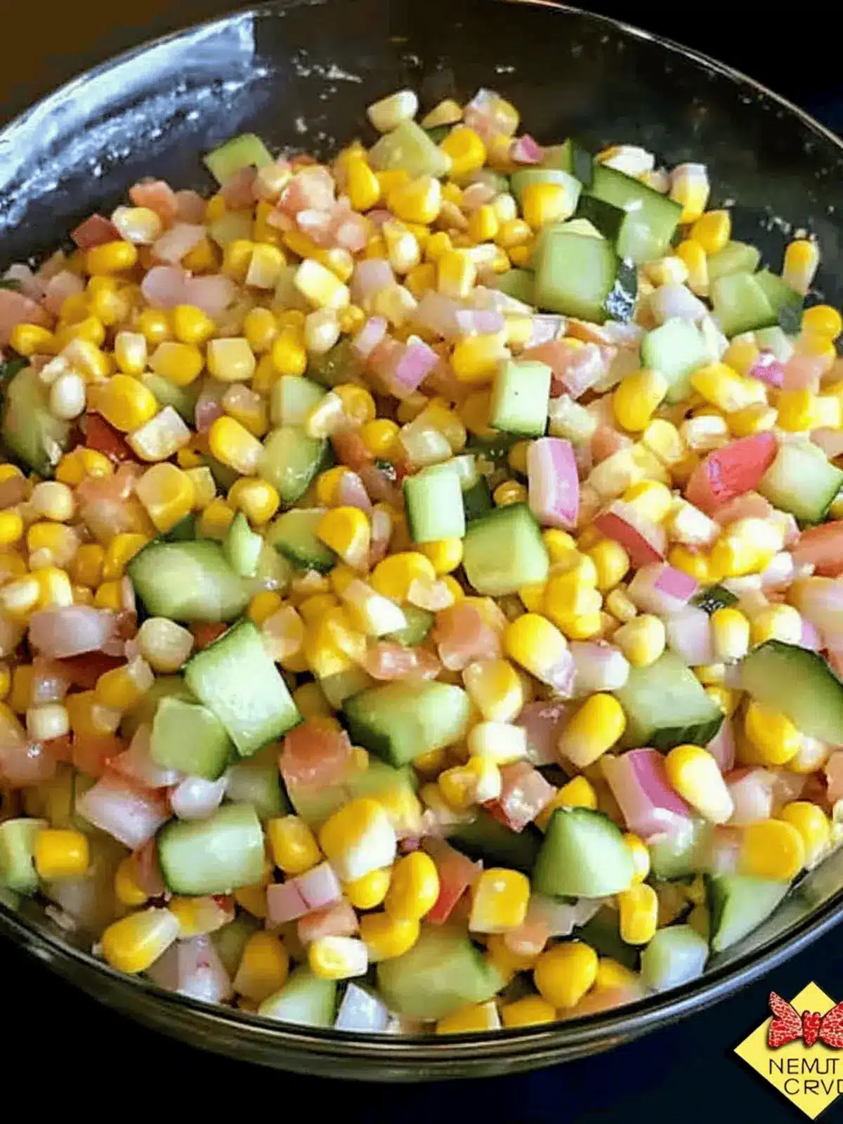 Corn and Cucumber Picnic Salad