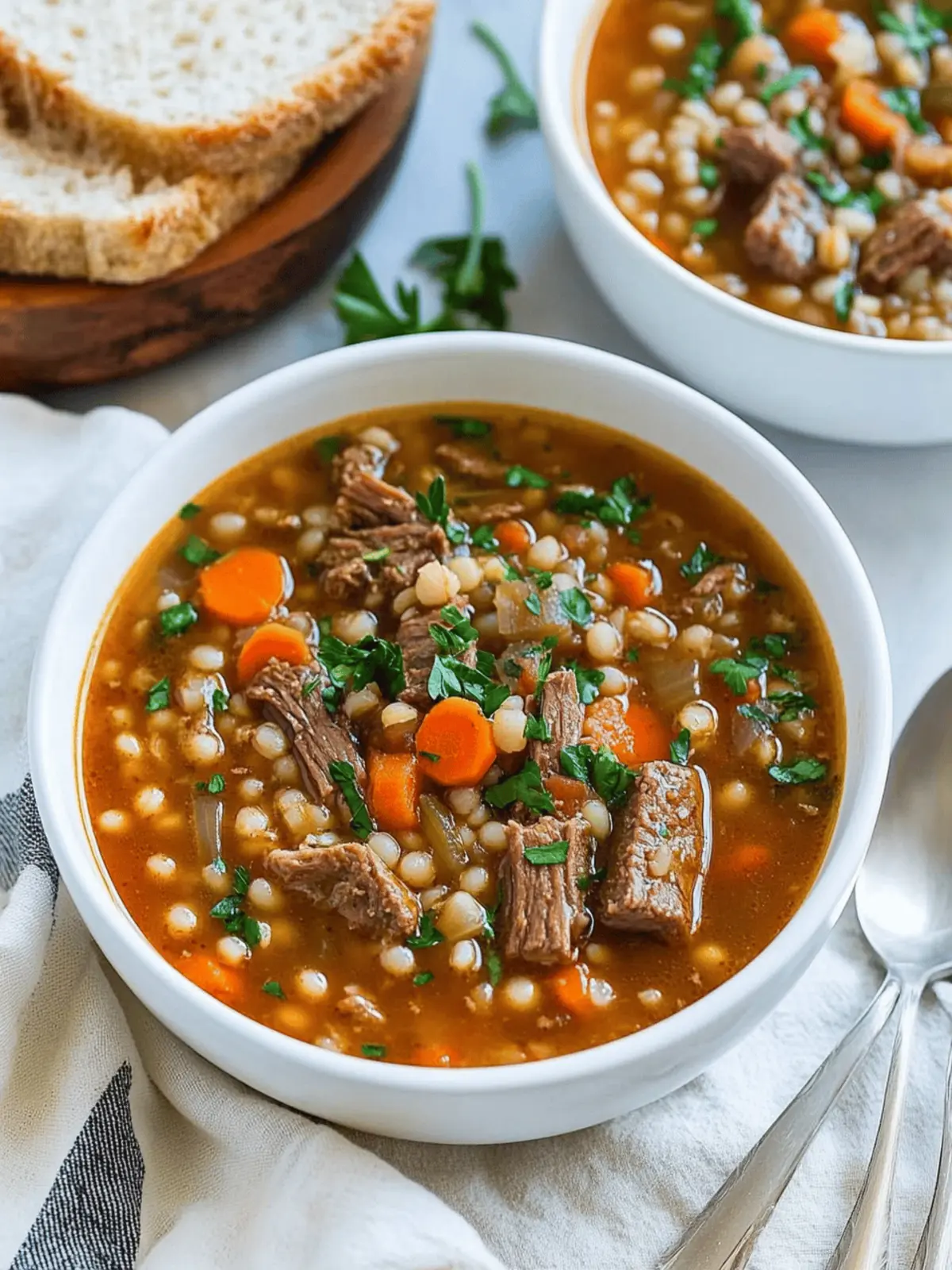 Beef Barley Soup
