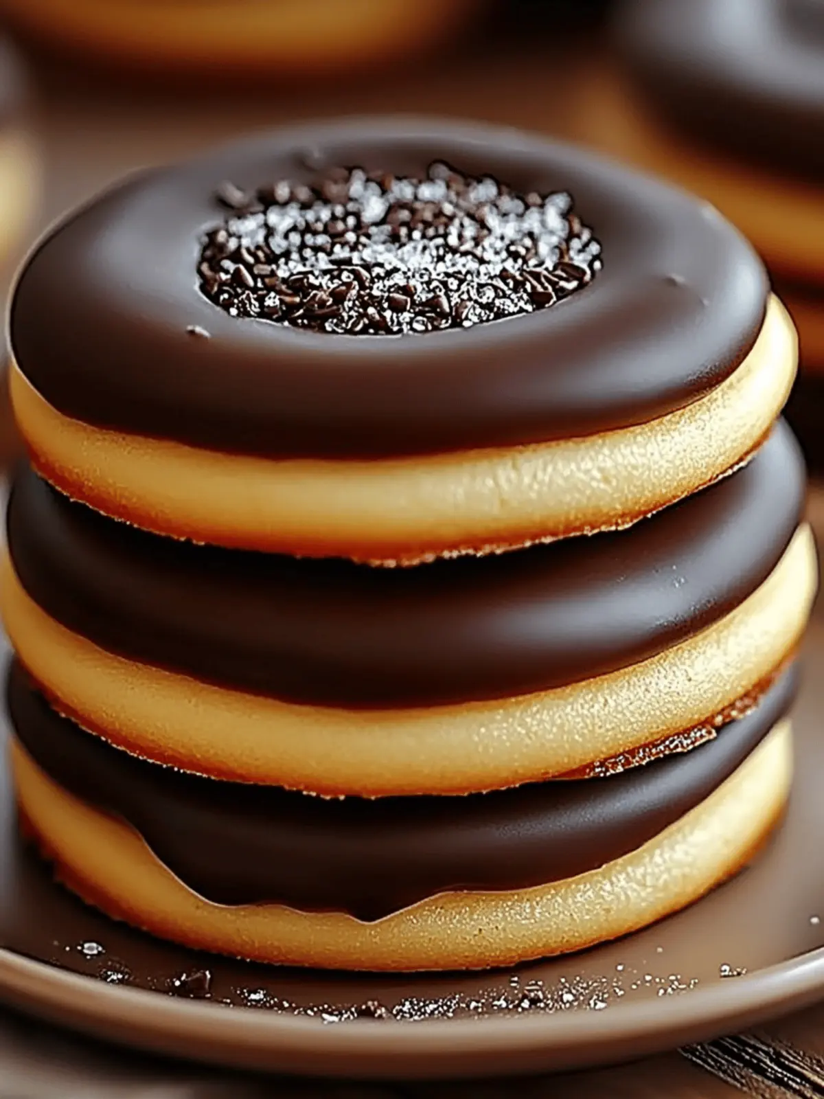 Boston Cream Pie Cookies