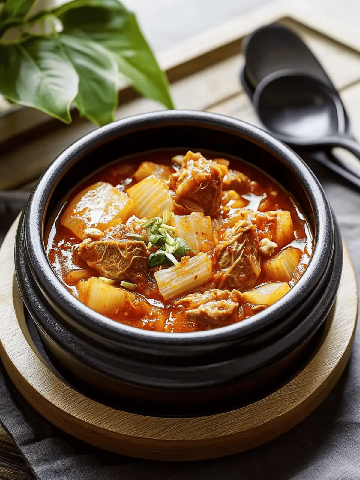 Pork Kimchi Stew