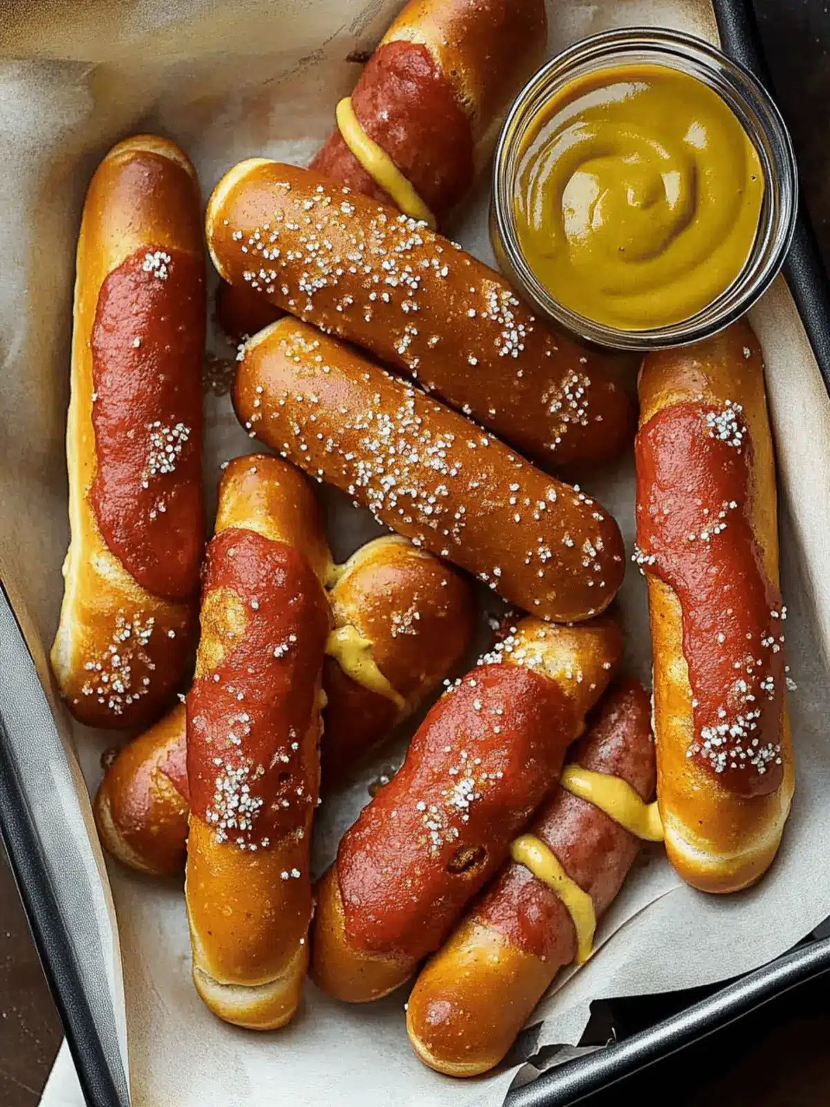 Savory Pretzel Dogs: Homemade Joy in Every Bite Pretzel Dogs