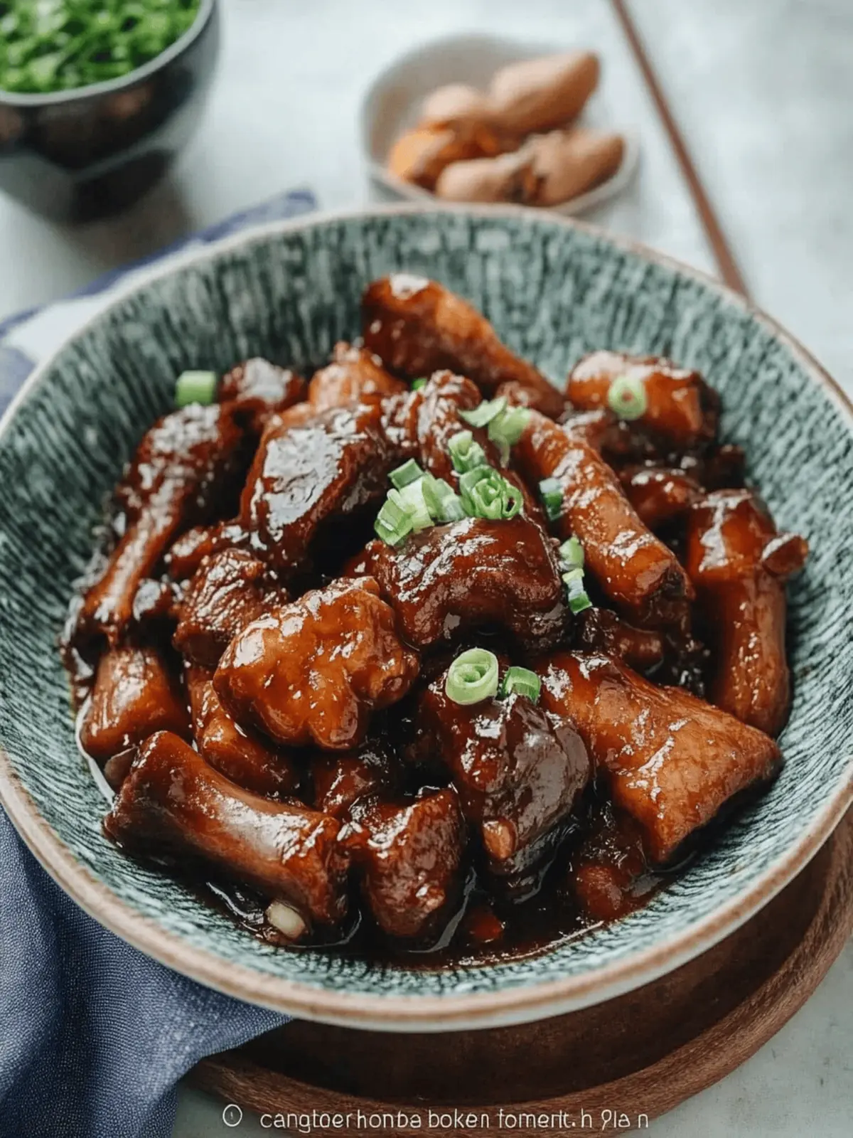 Chinese Braised Pork Trotters