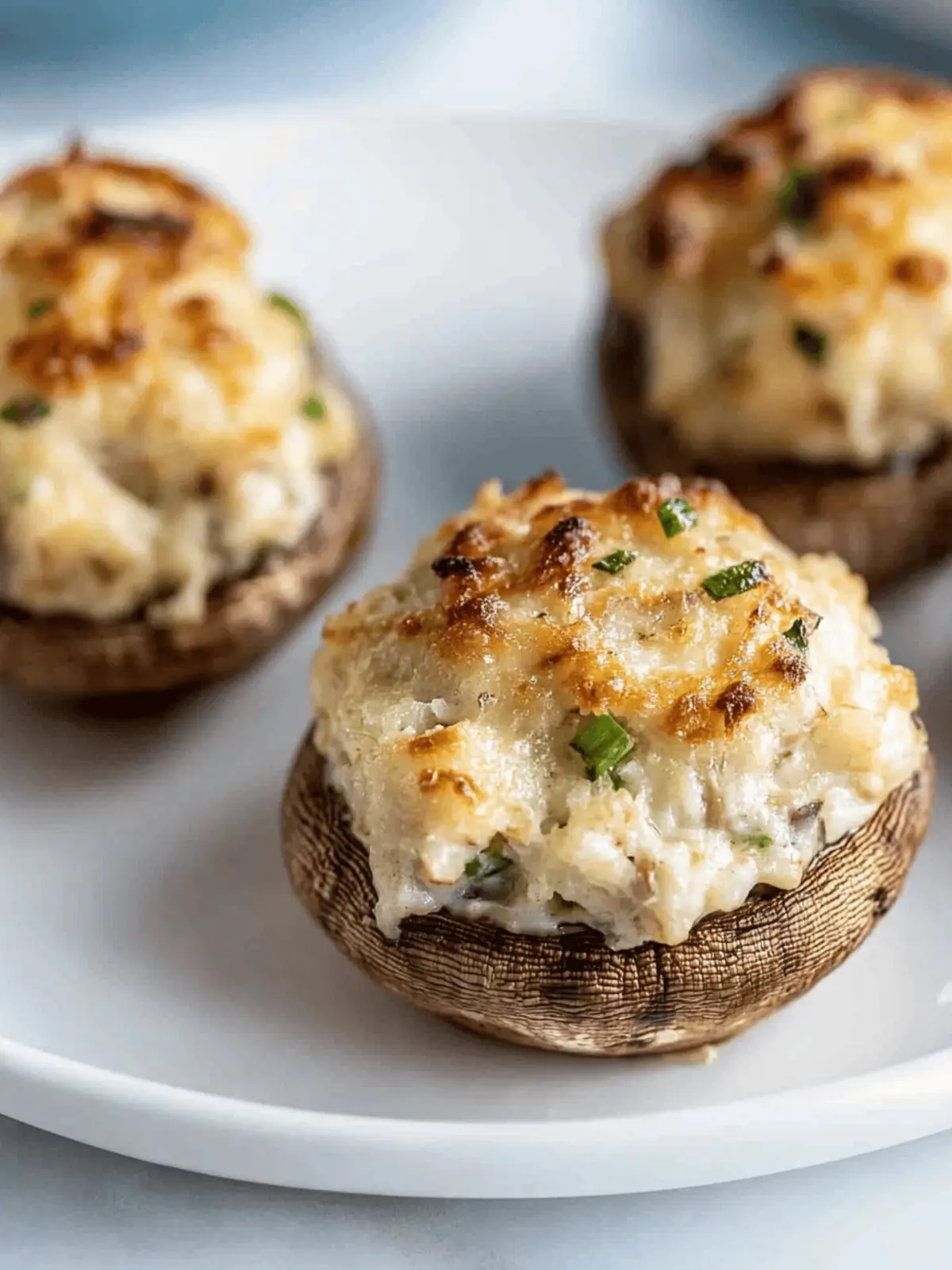 Savory Crab Stuffed Mushrooms That Impress Every Guest Crab Stuffed Mushrooms