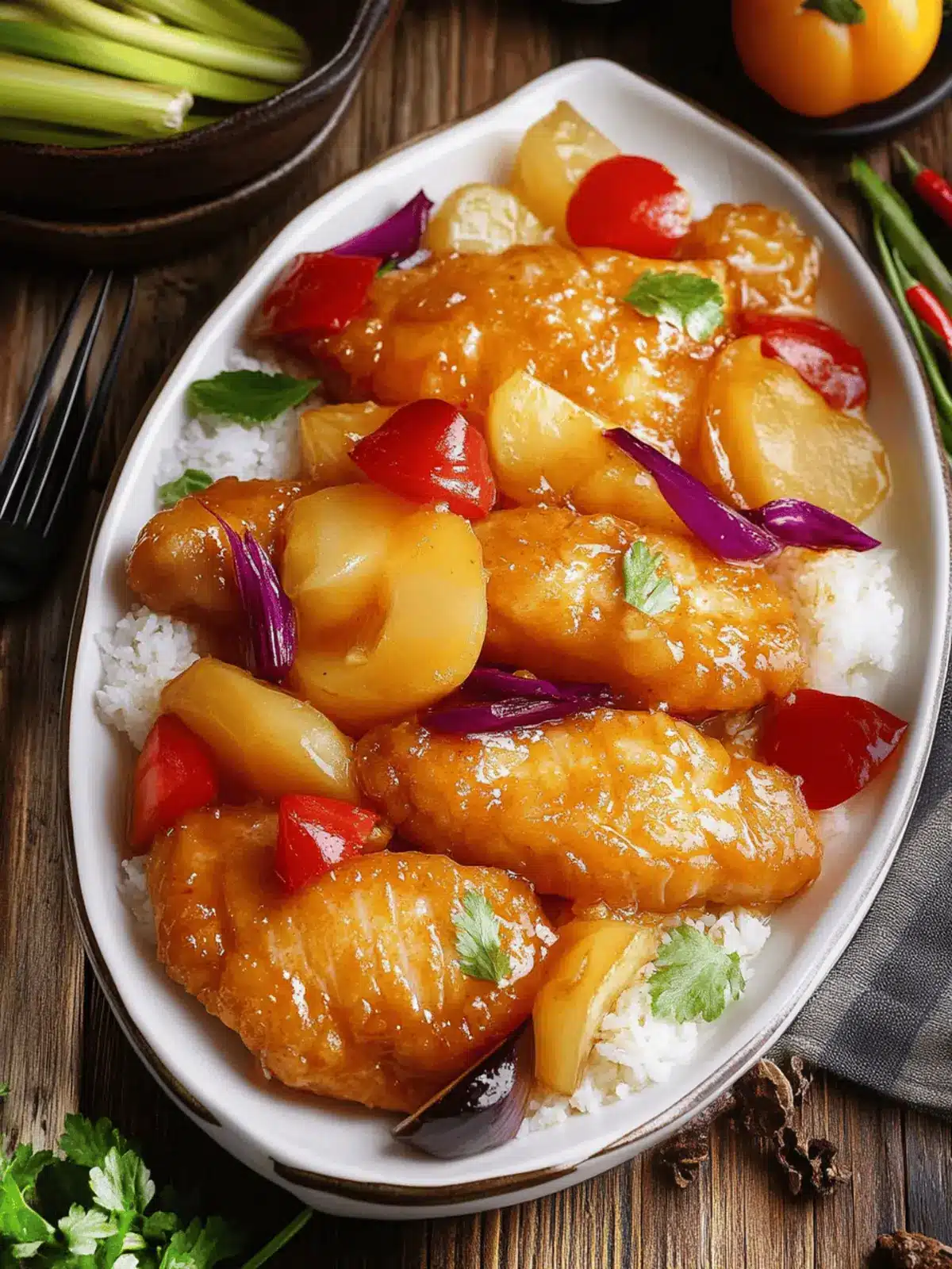 Sweet and Sour Fish Fillet