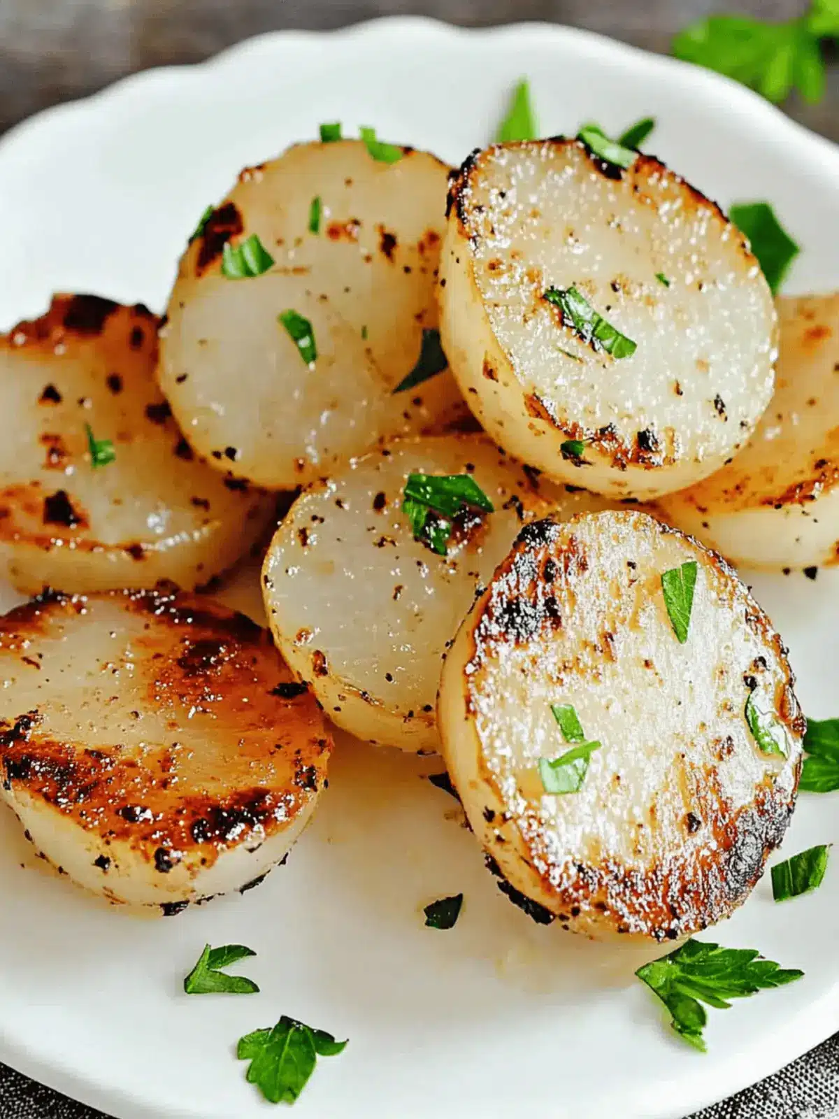 Garlic Ranch Roasted Turnips: A Delicious Keto Delight Garlic Ranch Roasted Turnips