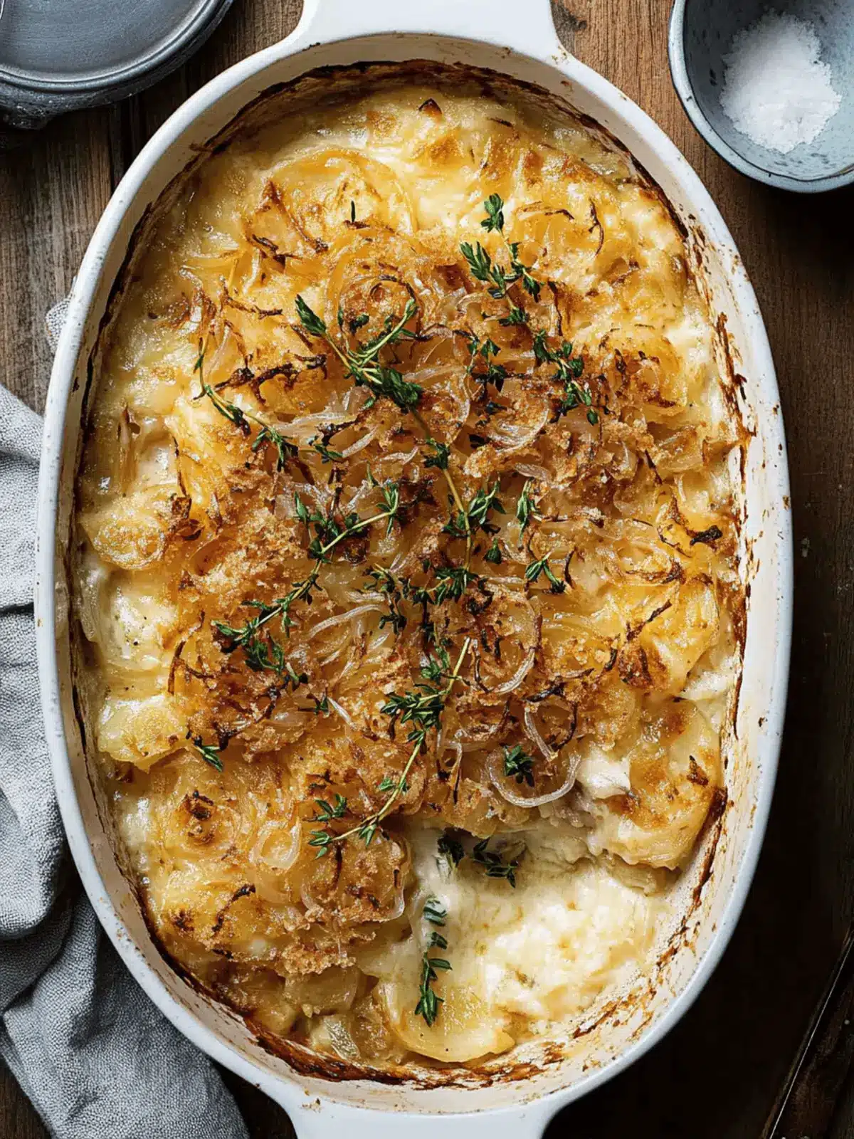 French Onion Funeral Potatoes