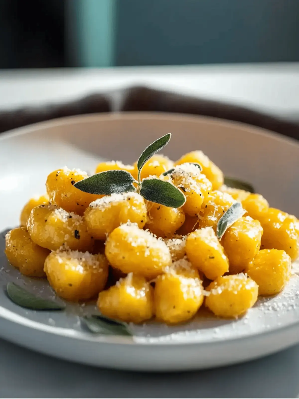 Butternut Squash Gnocchi with Sage Butter