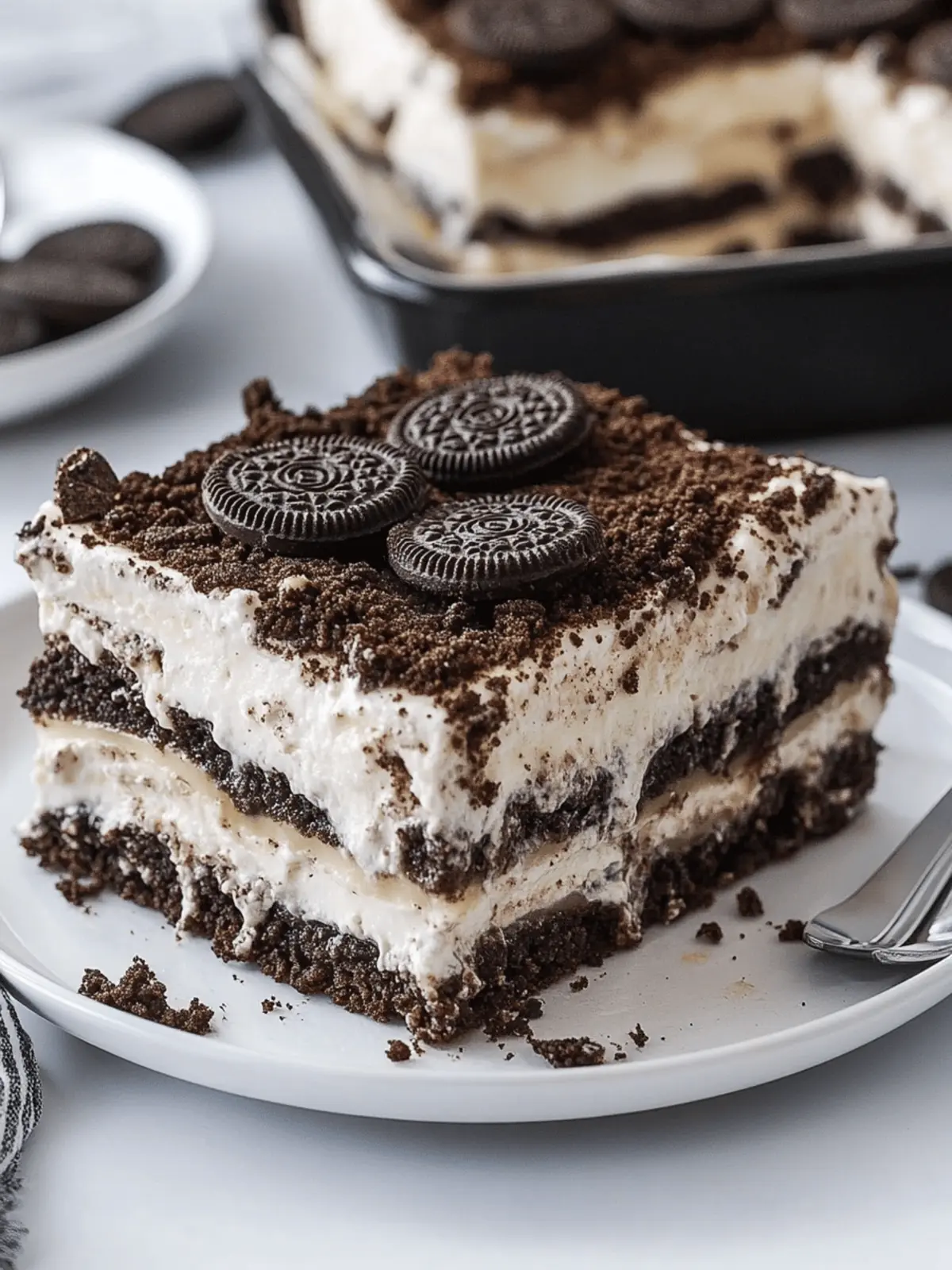 Decadent Oreo Lasagna to Wow Your Taste Buds at Home Oreo Lasagna