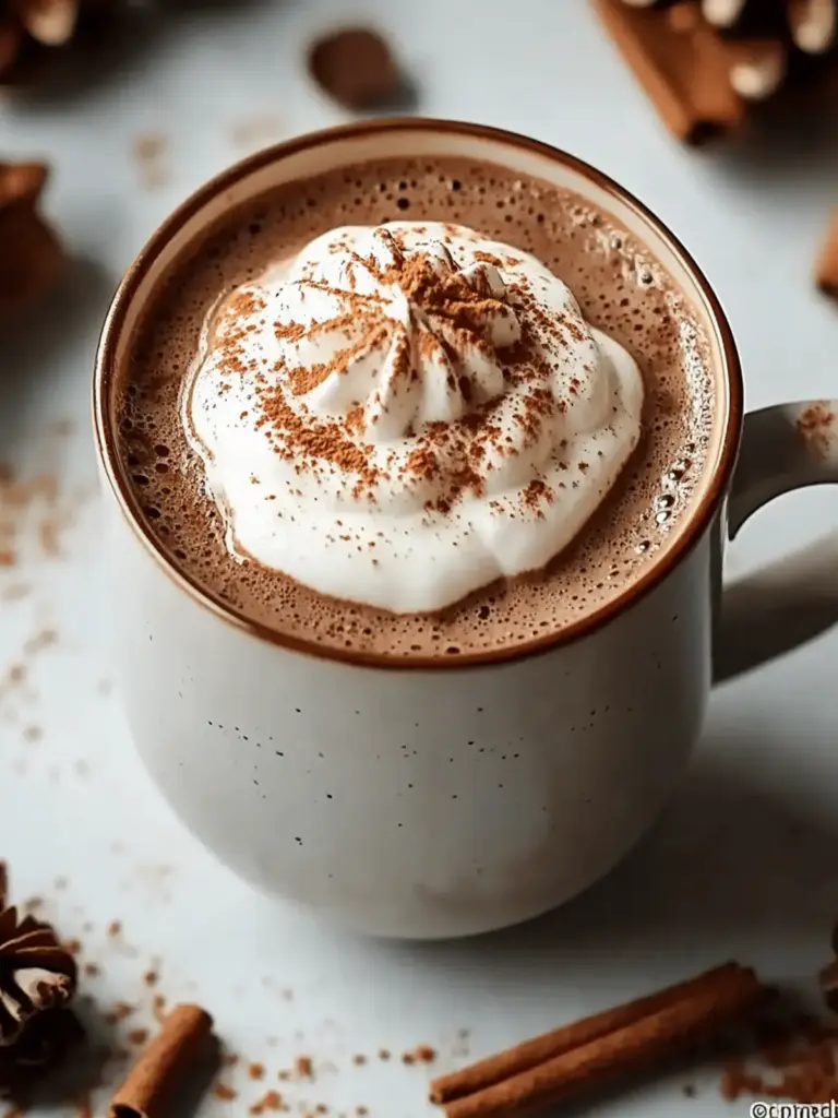 Gingerbread Hot Chocolate